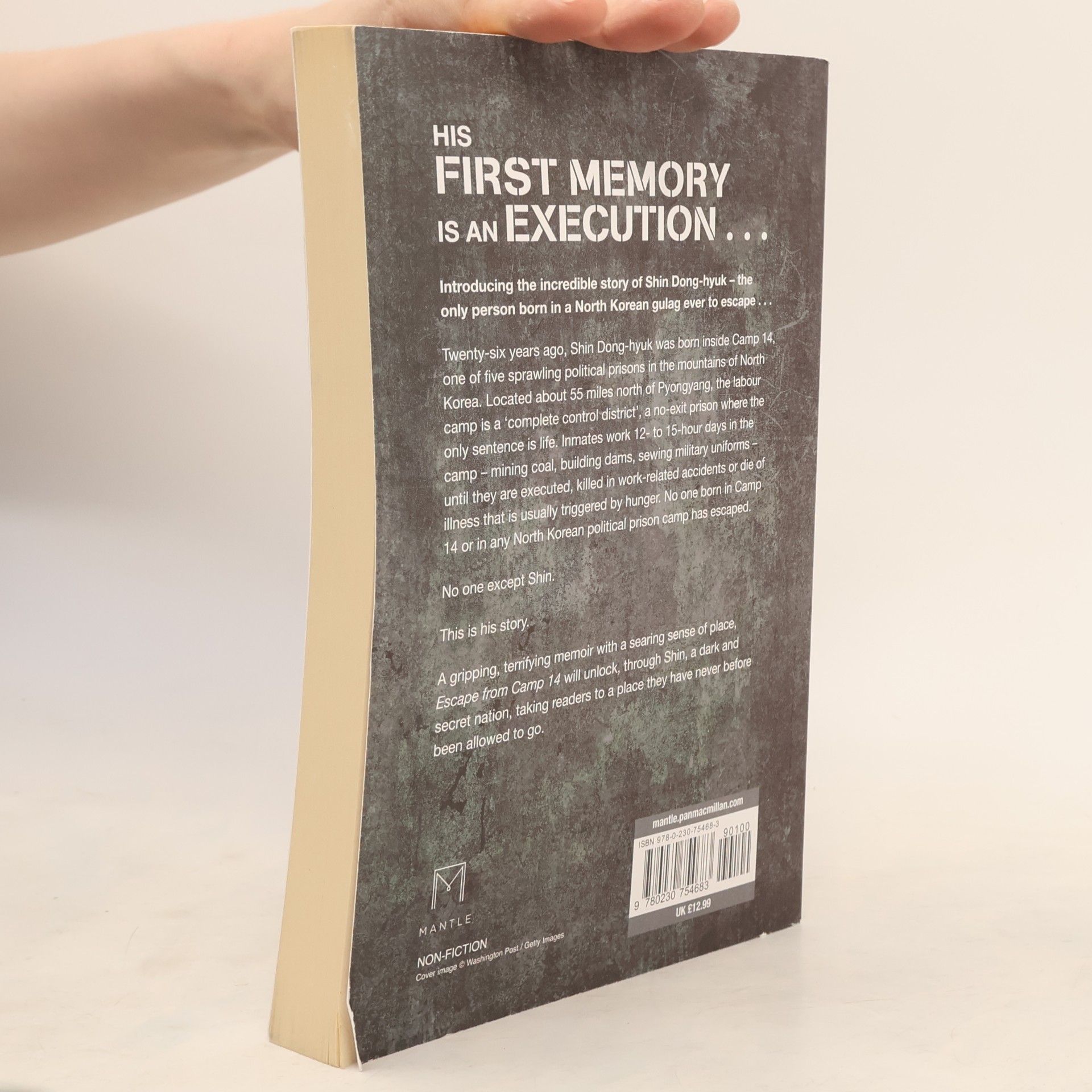Blaine Harden Escape From Camp 14. Flucht aus Lager 14, englische Ausgabe. One Man's Remarkable Odyssey from North Korea to Freedom in the West