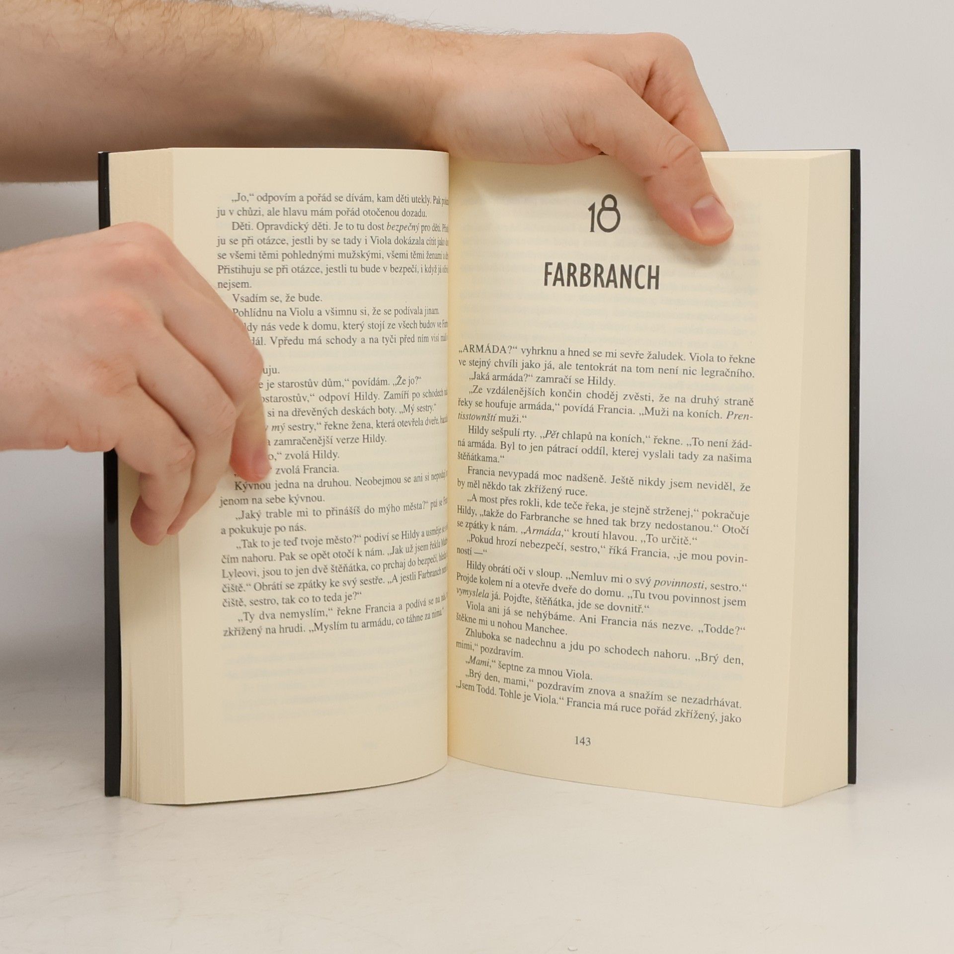 Patrick Ness Chaos. Kniha první. Hlas nože