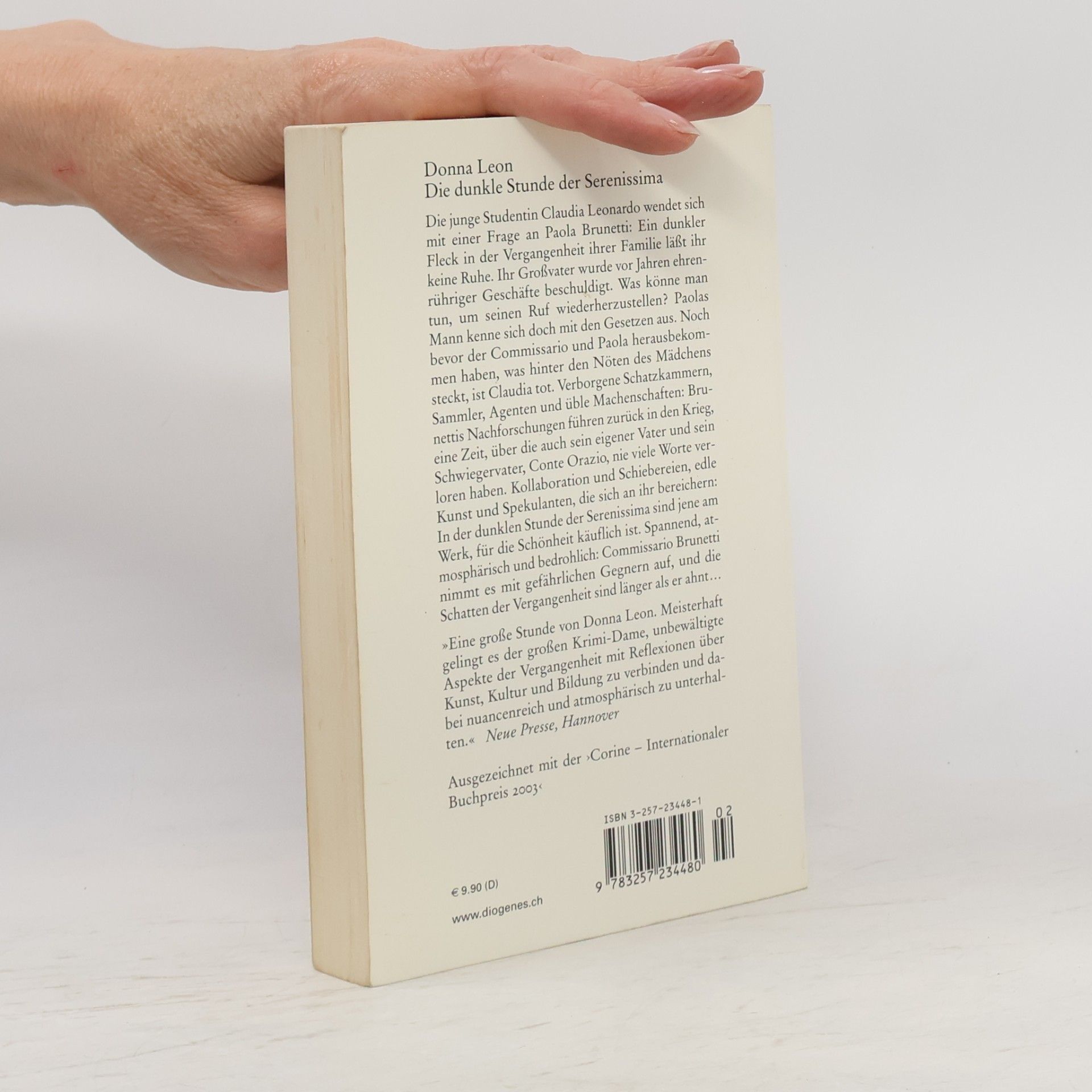 Donna Leon Die dunkle Stunde der Serenissima