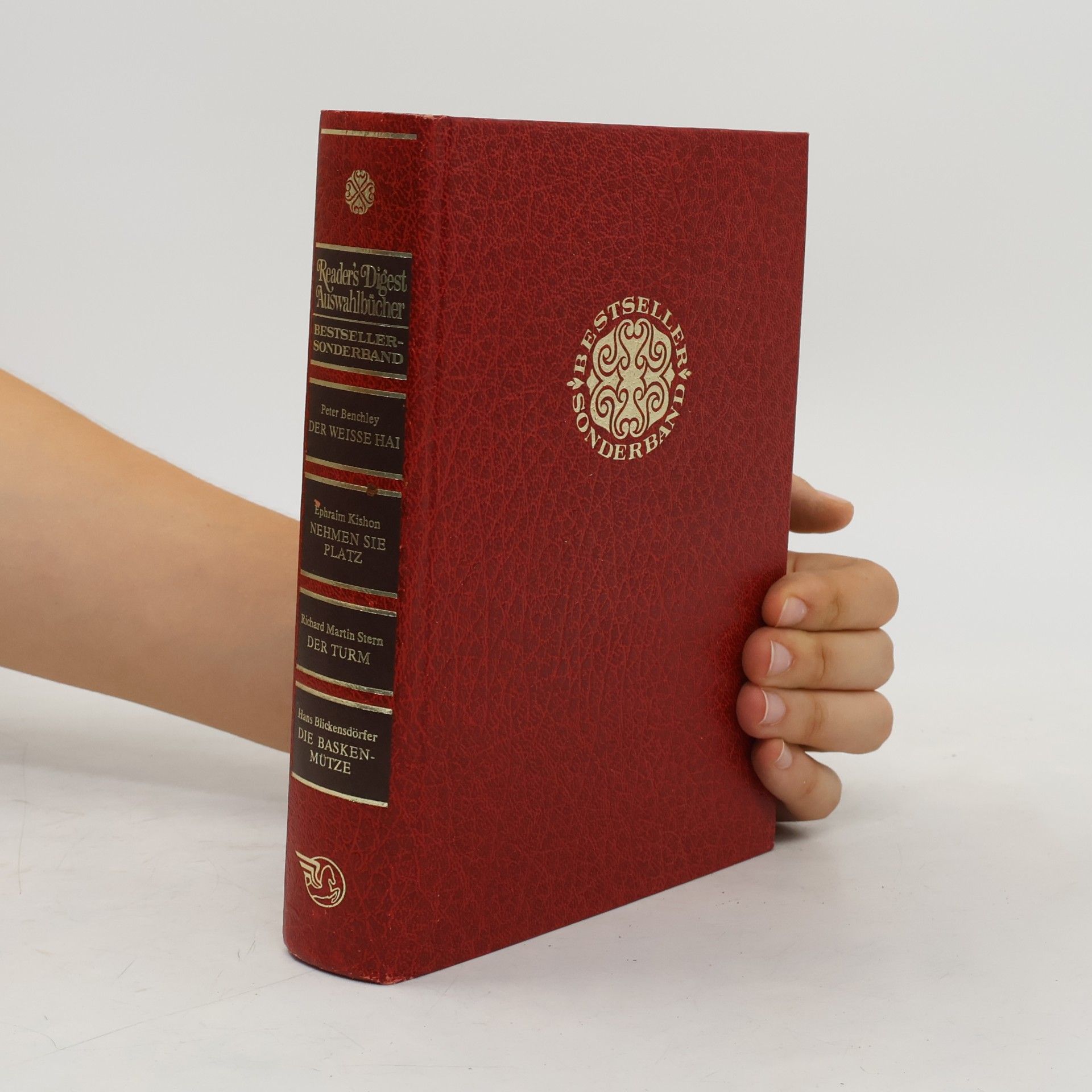 Peter Benchley Reader's Digest Auswahlbücher. Der weiße Hai. Nehmen sie Platz. Der Turm. Die Baskenmütze
