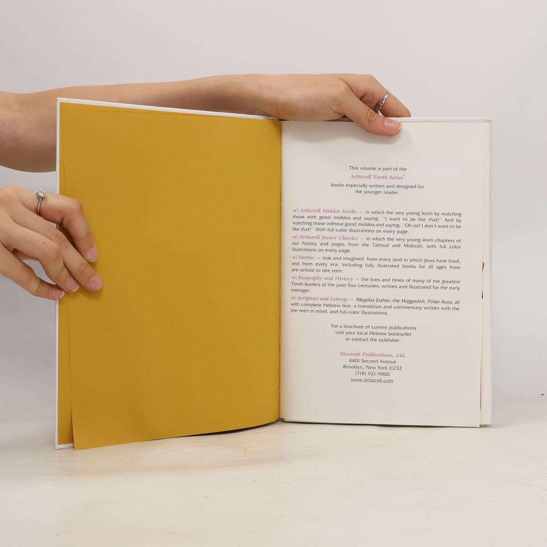 Yaffa Ganz ArtScroll Youth Series: Alef to Tav
