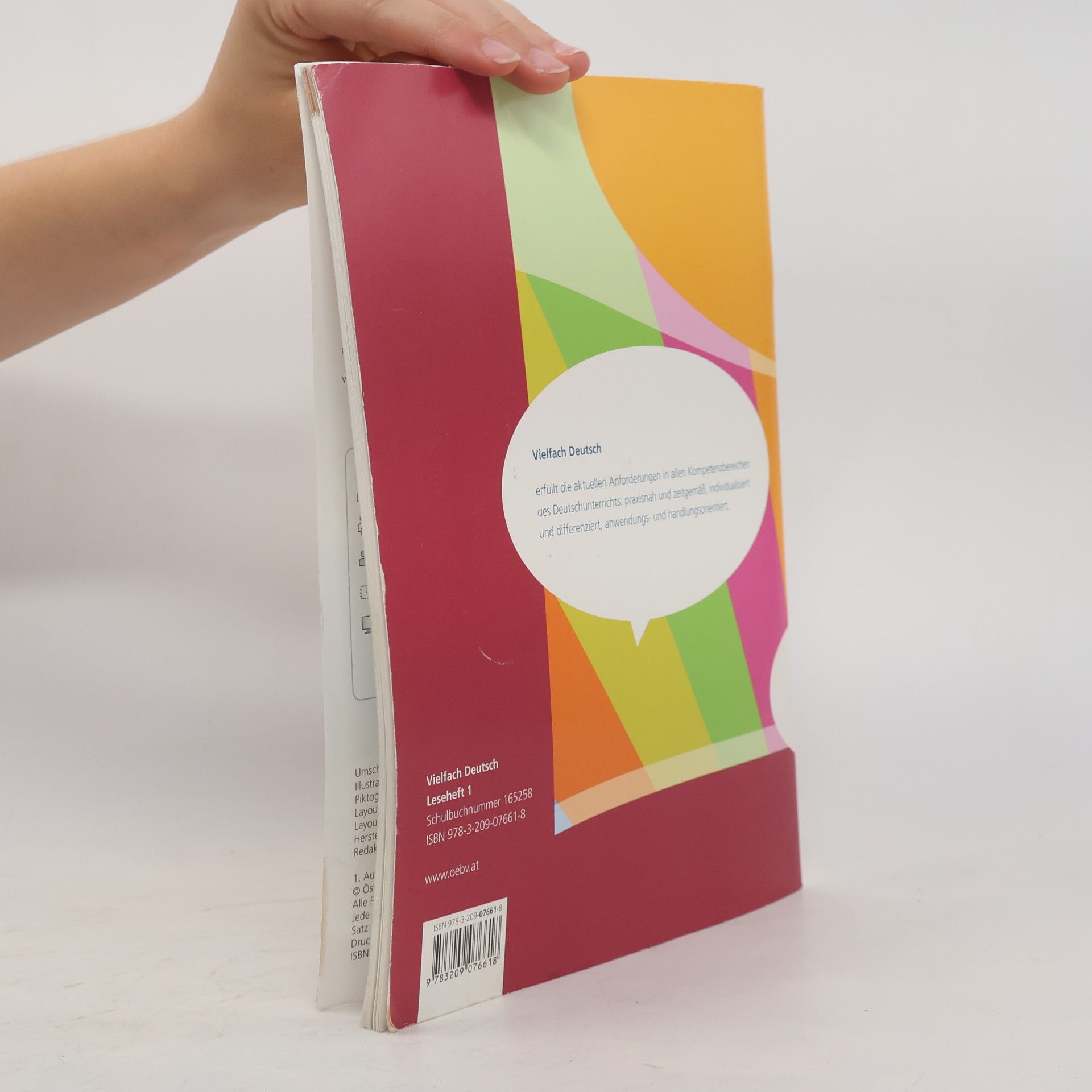 Ulrike Arbter Vielfach Deutsch. 1 : Leseheft : Texte und Kompetenztraining