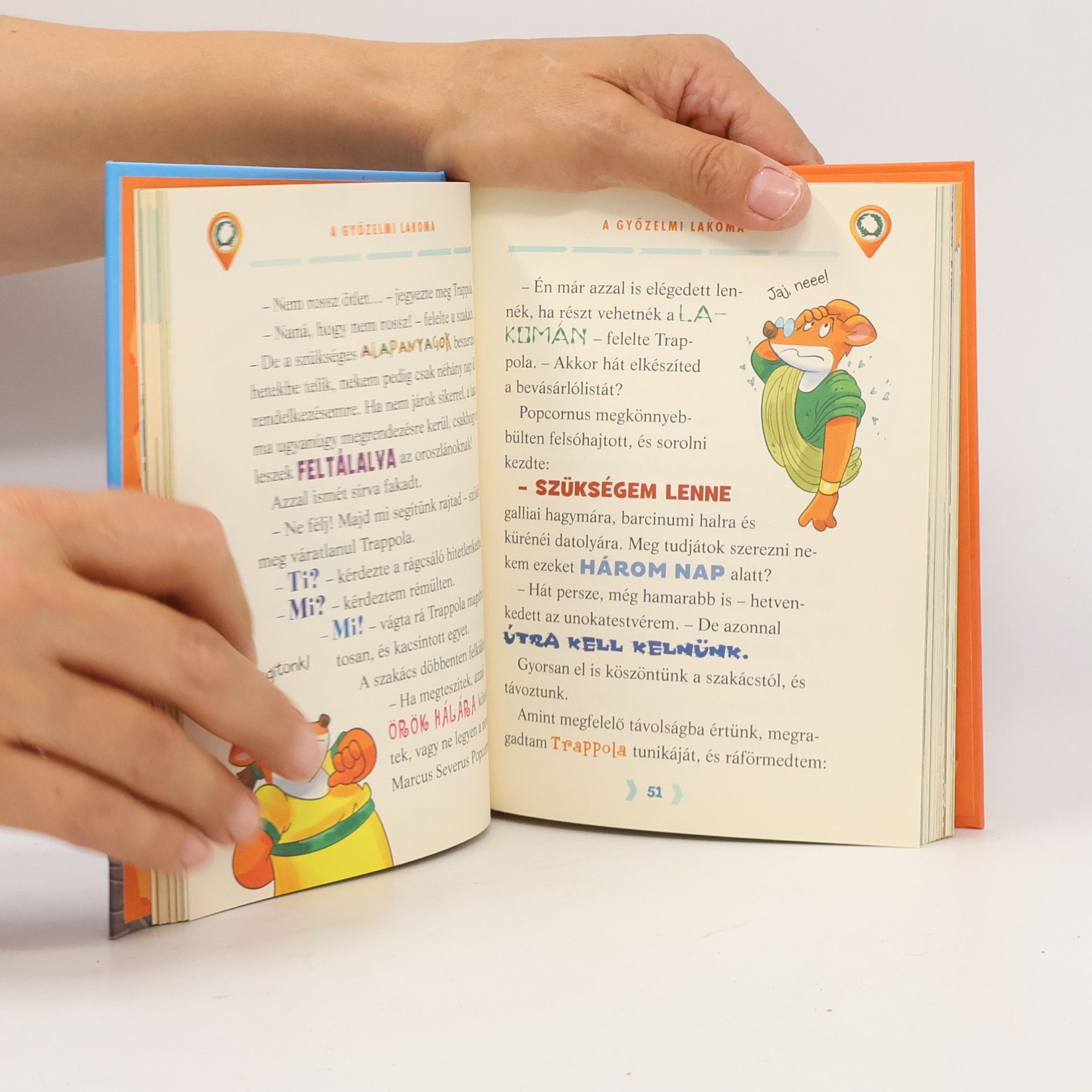 Geronimo Stilton Római lakoma