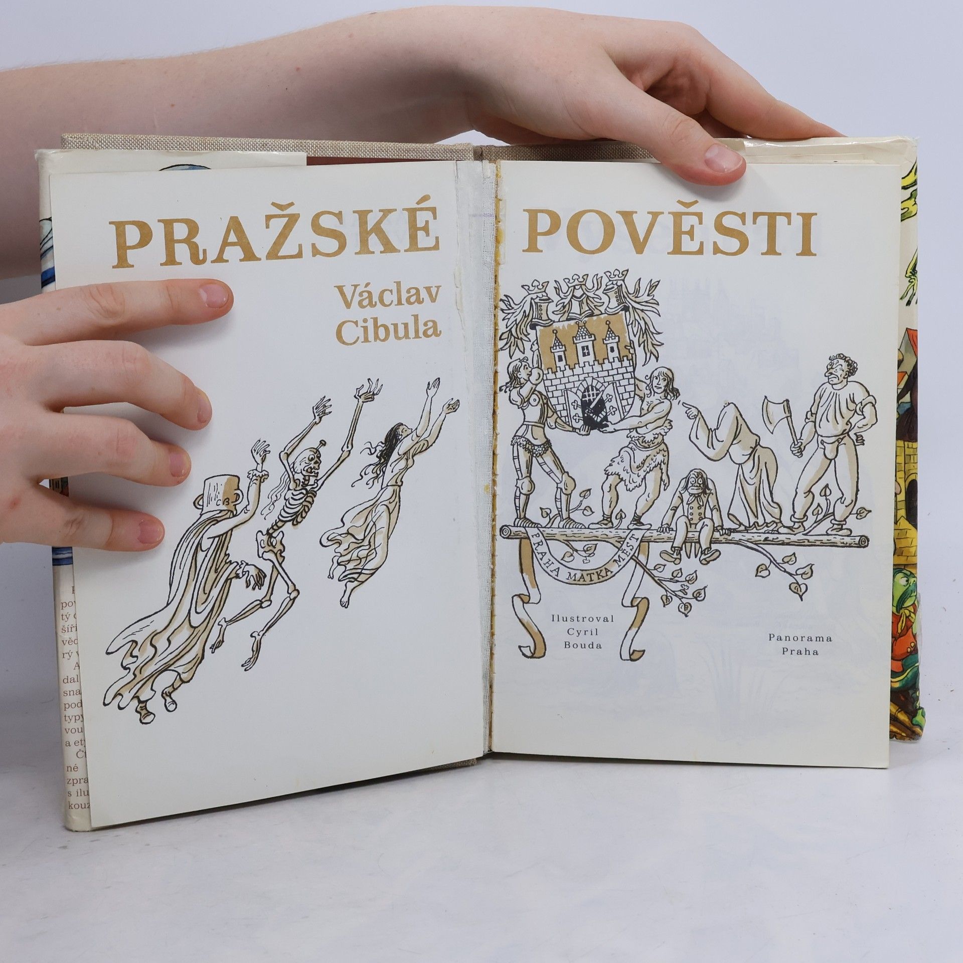 Cyril Bouda Pražské pověsti