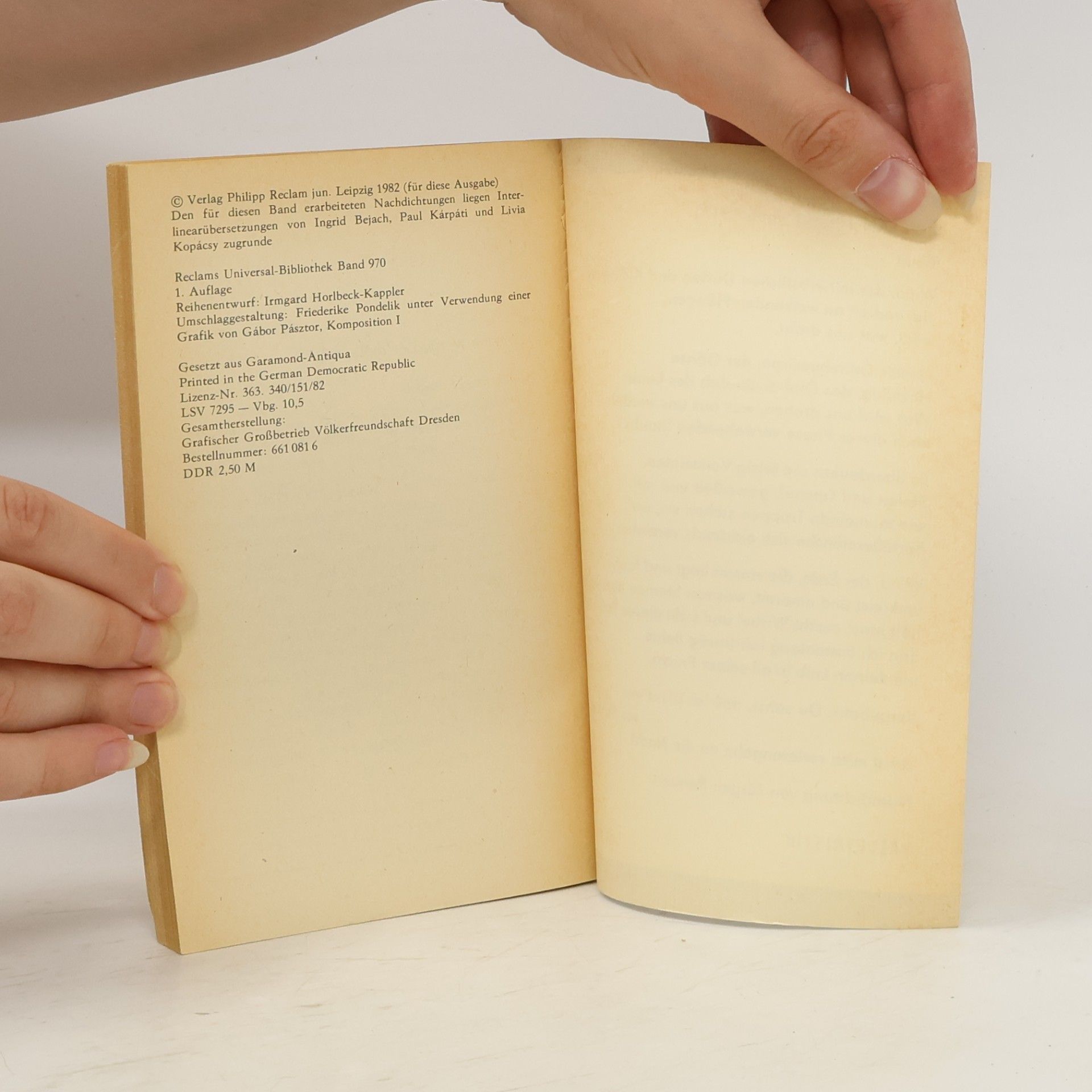 Autorenkollektiv Moderne Lyrik aus Ungarn