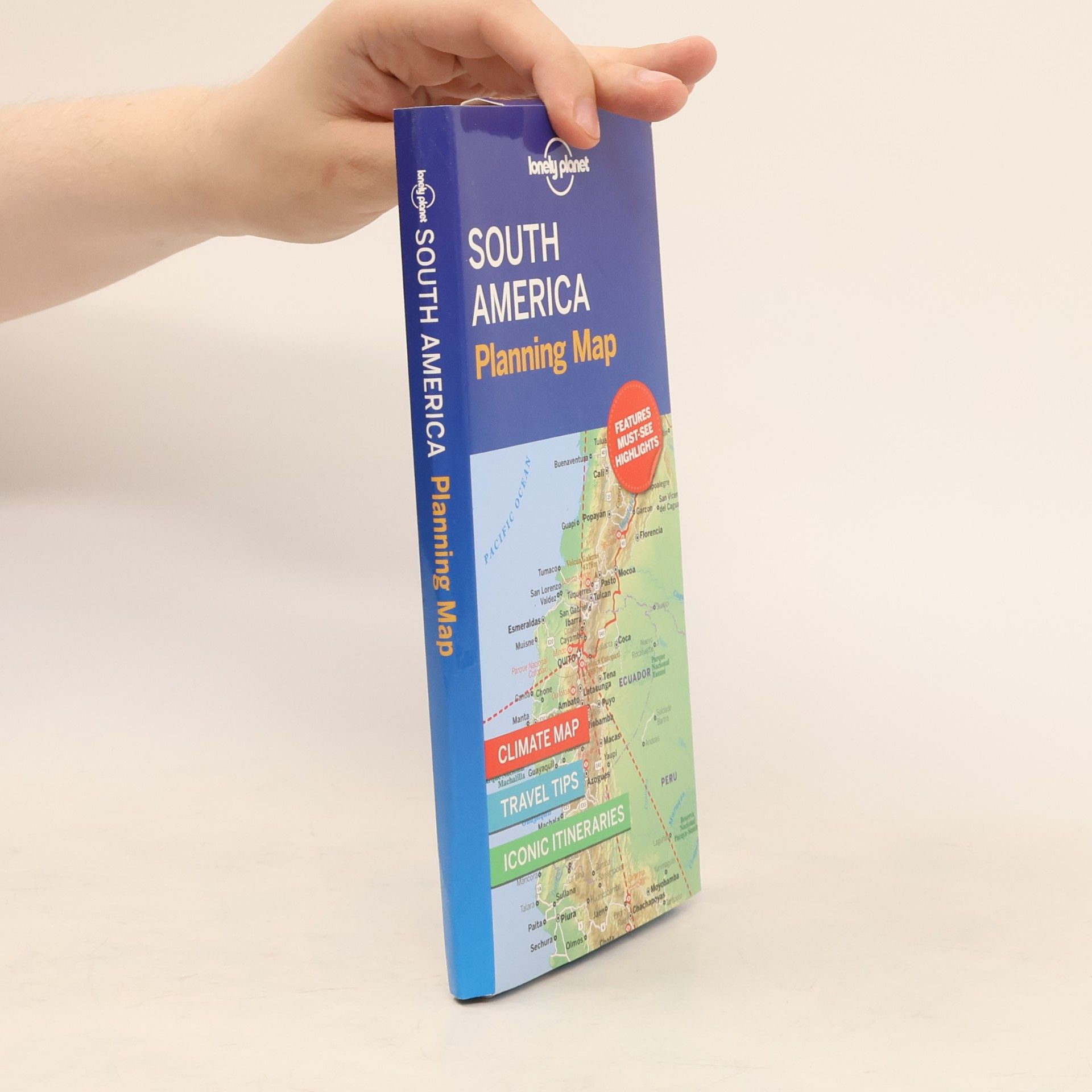 Lonely Planet Lonely Planet: South America Planning Map