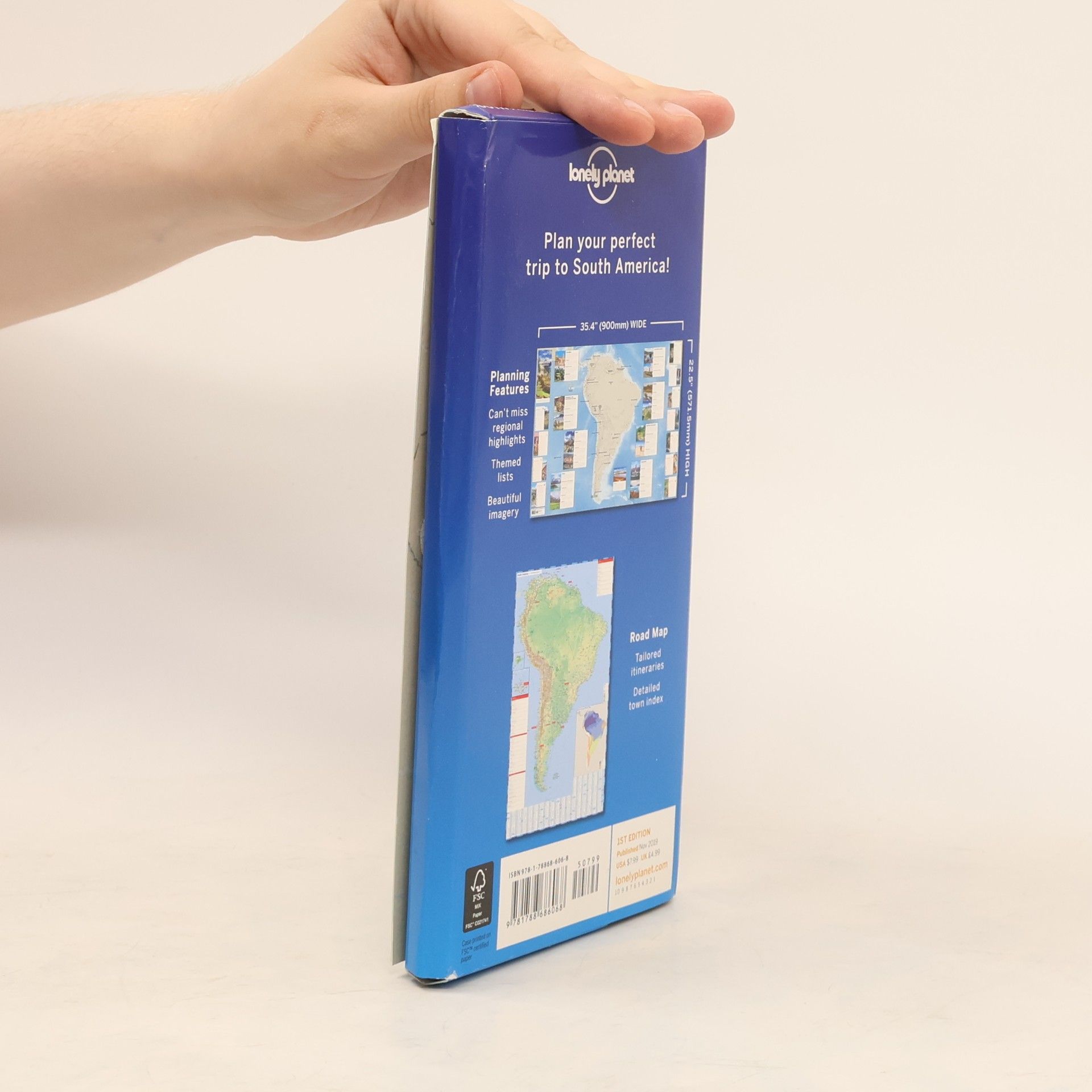 Lonely Planet Lonely Planet: South America Planning Map