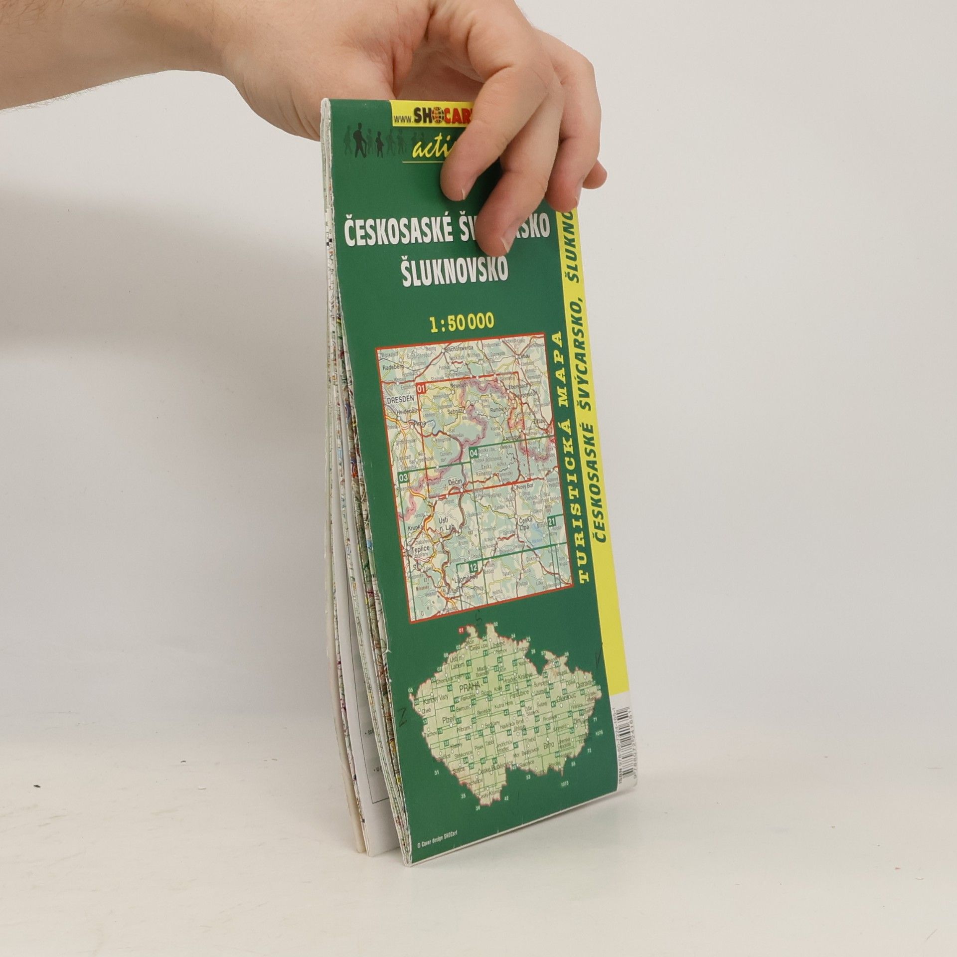 AA.VV. Českosaské Švýcarsko, Šluknovsko. Turistická mapa