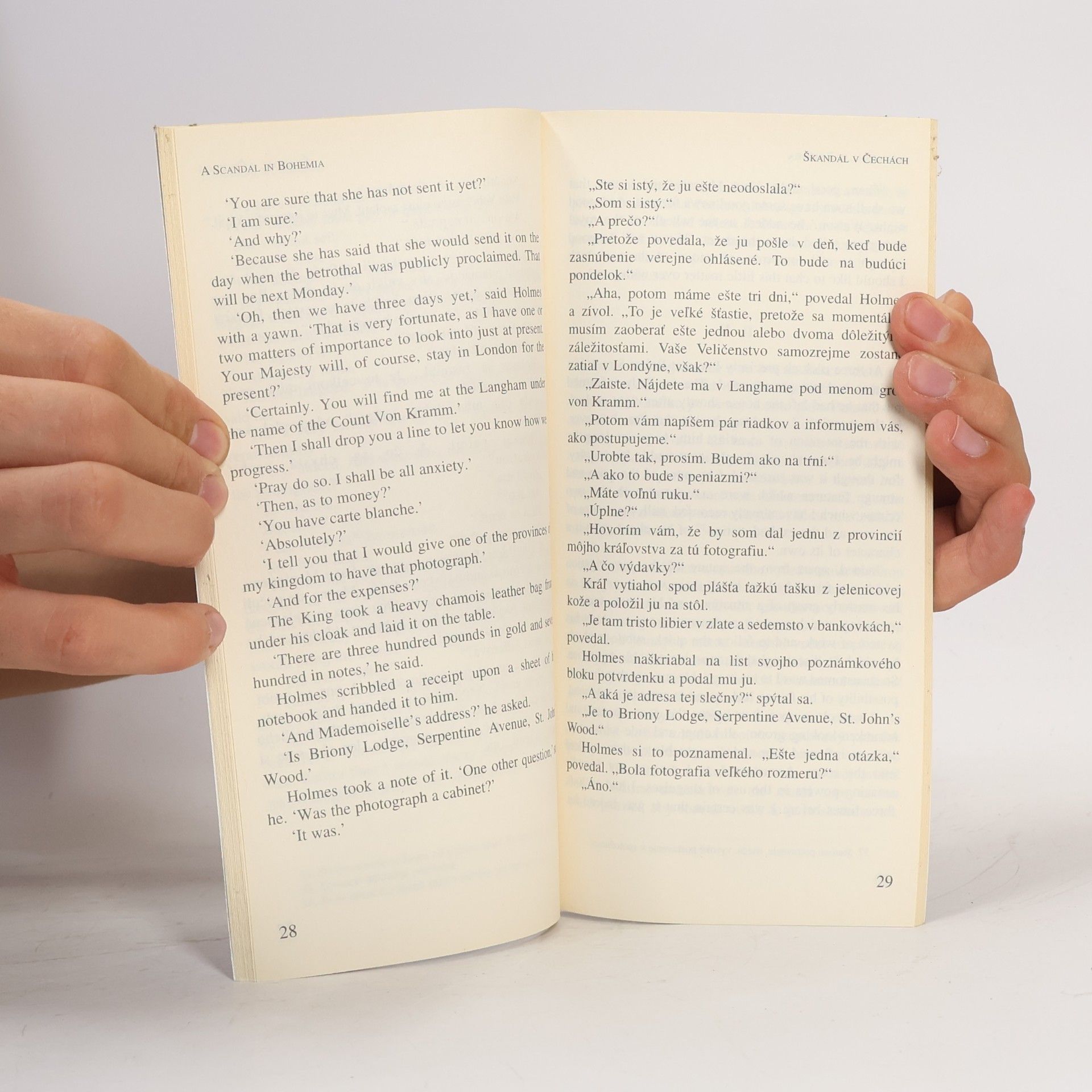 Arthur Conan Doyle Škandál v Čechách