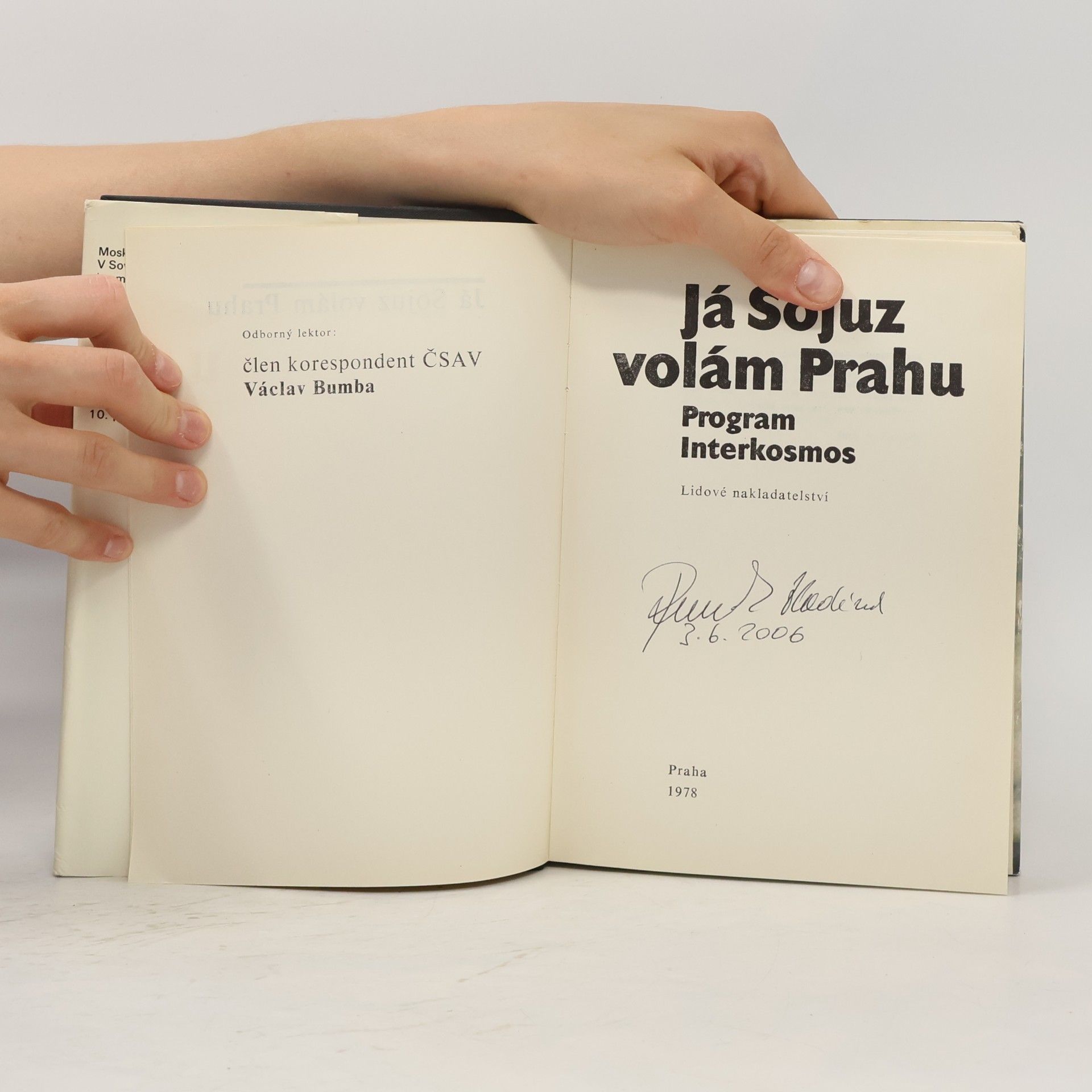 Stanislav Kužel Já Sojuz volám Prahu