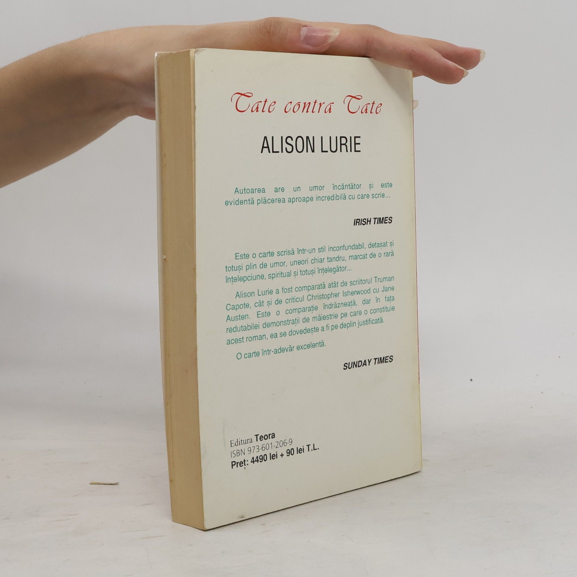 Alison Lurie Tate contra Tate 2