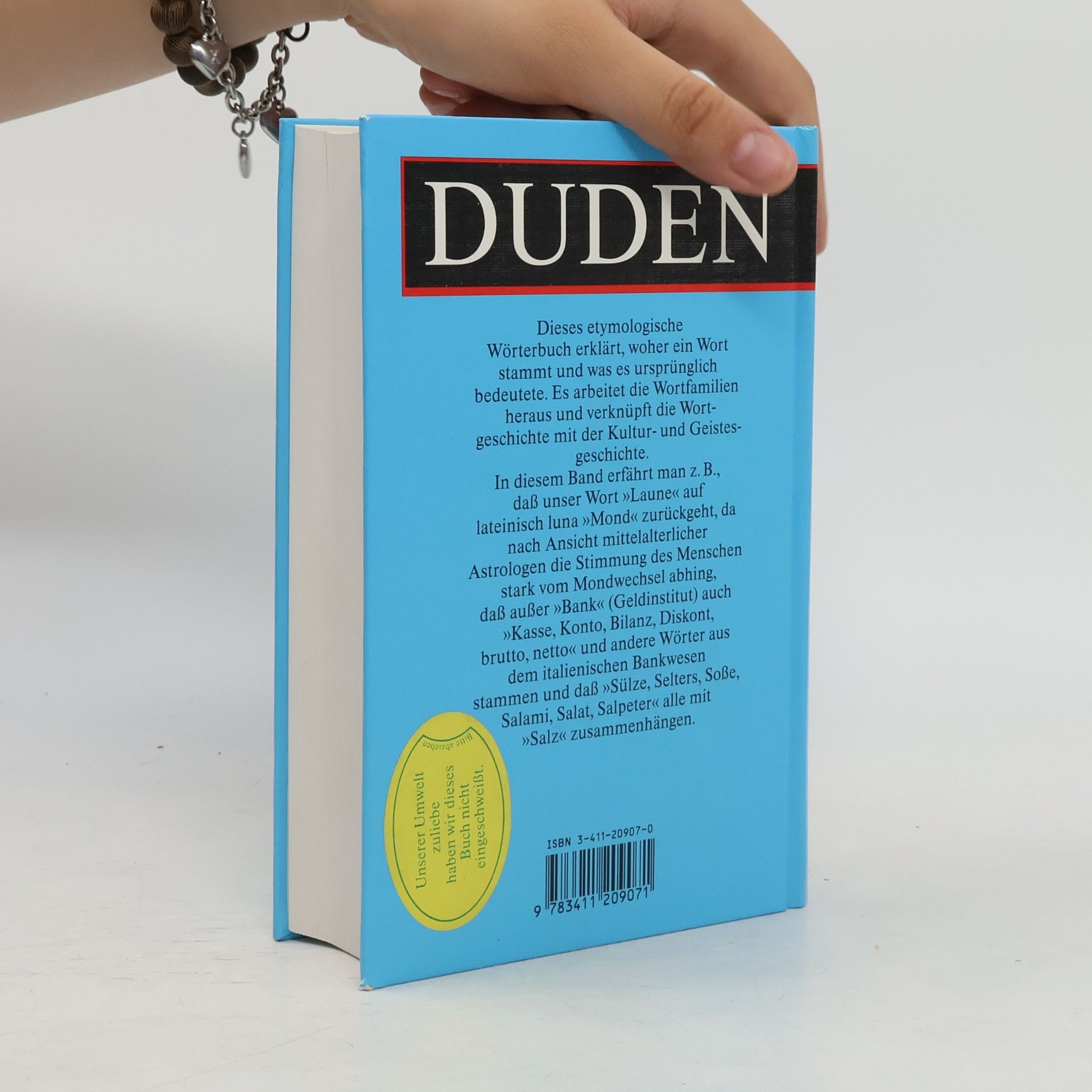 Günther Drosdowski Etymologie : Herkunftswörterbuch der deutschen Sprache. Duden Band 7