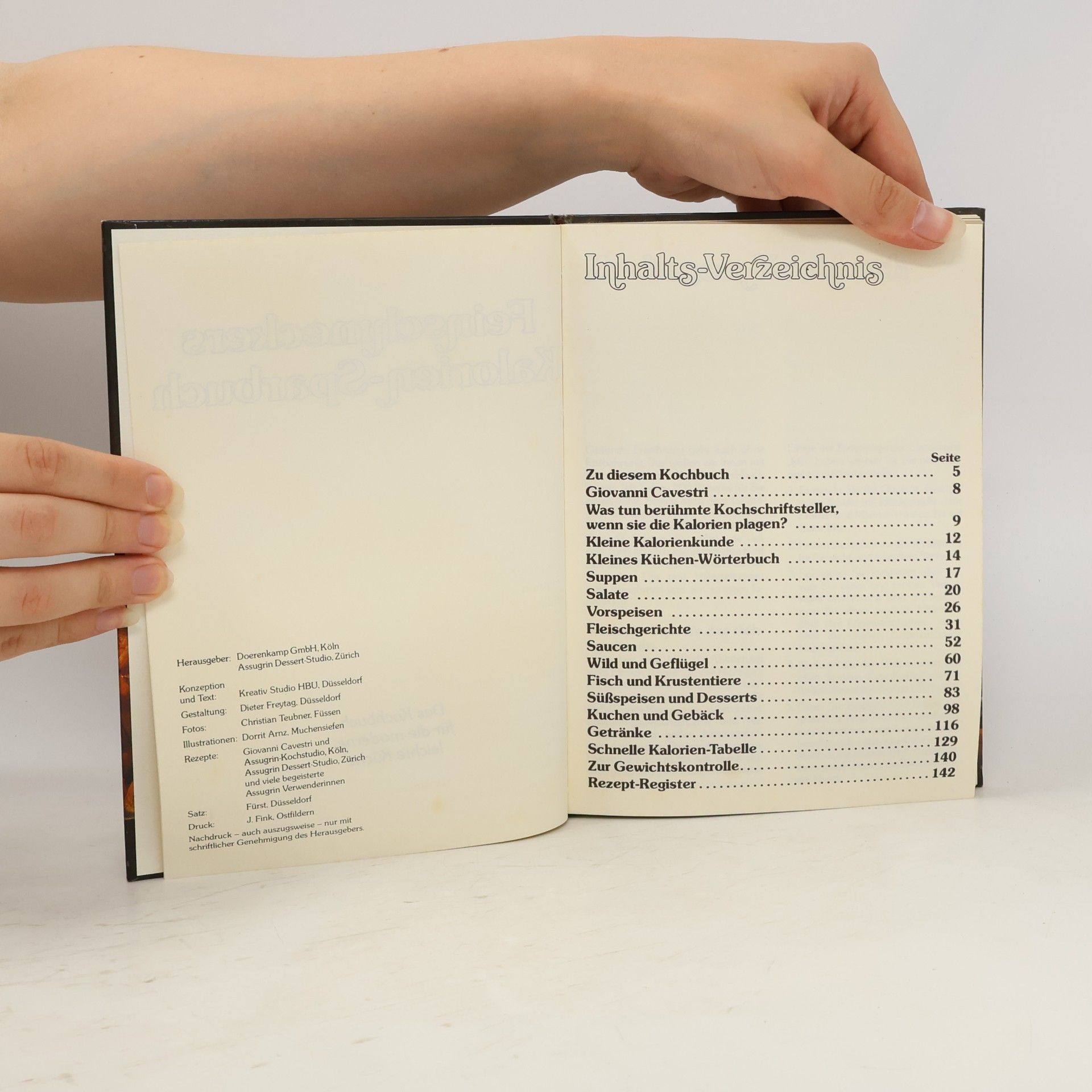 Autorenkollektiv Feinschmeckers Kalorien-Sparbuch