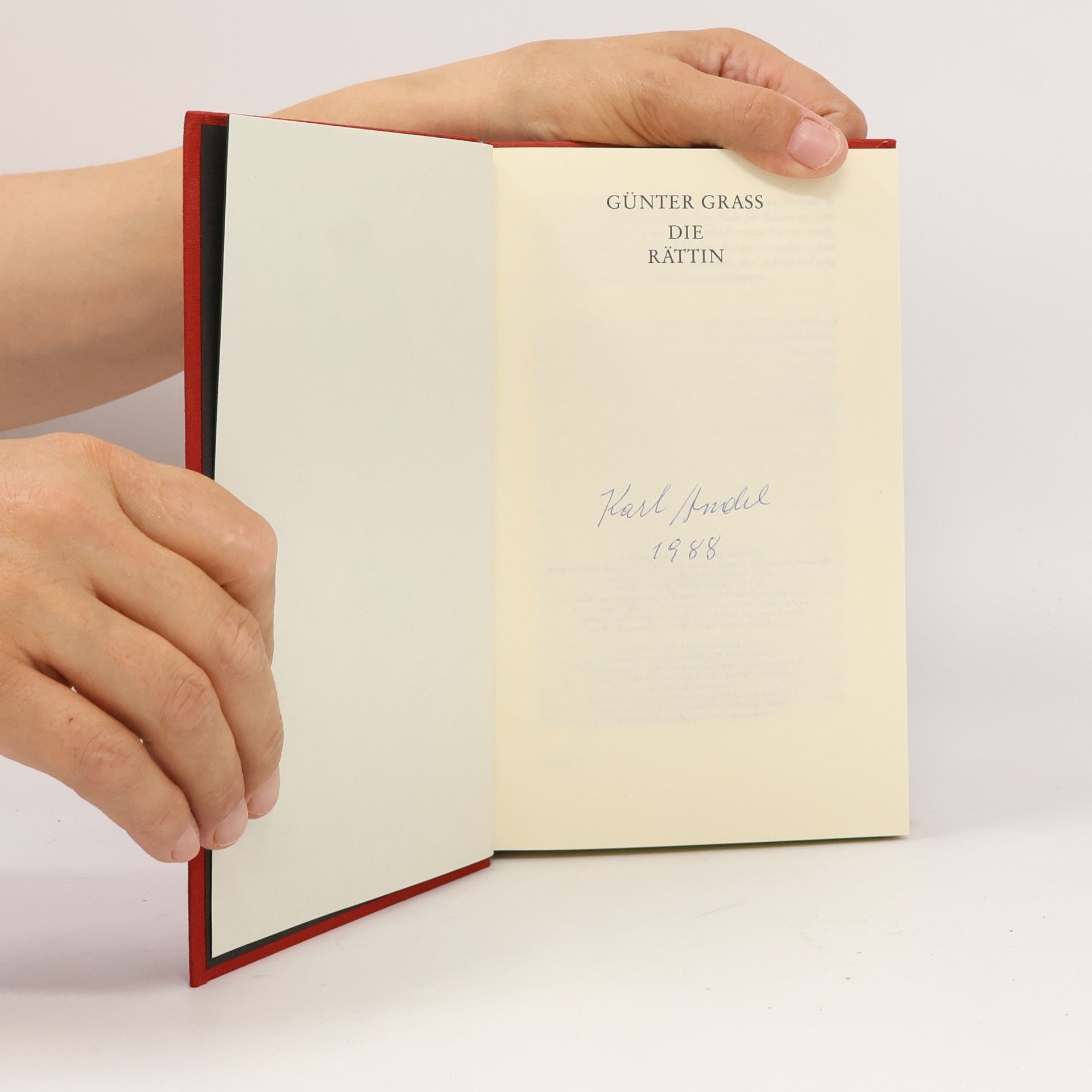 Günter Grass Die Rättin