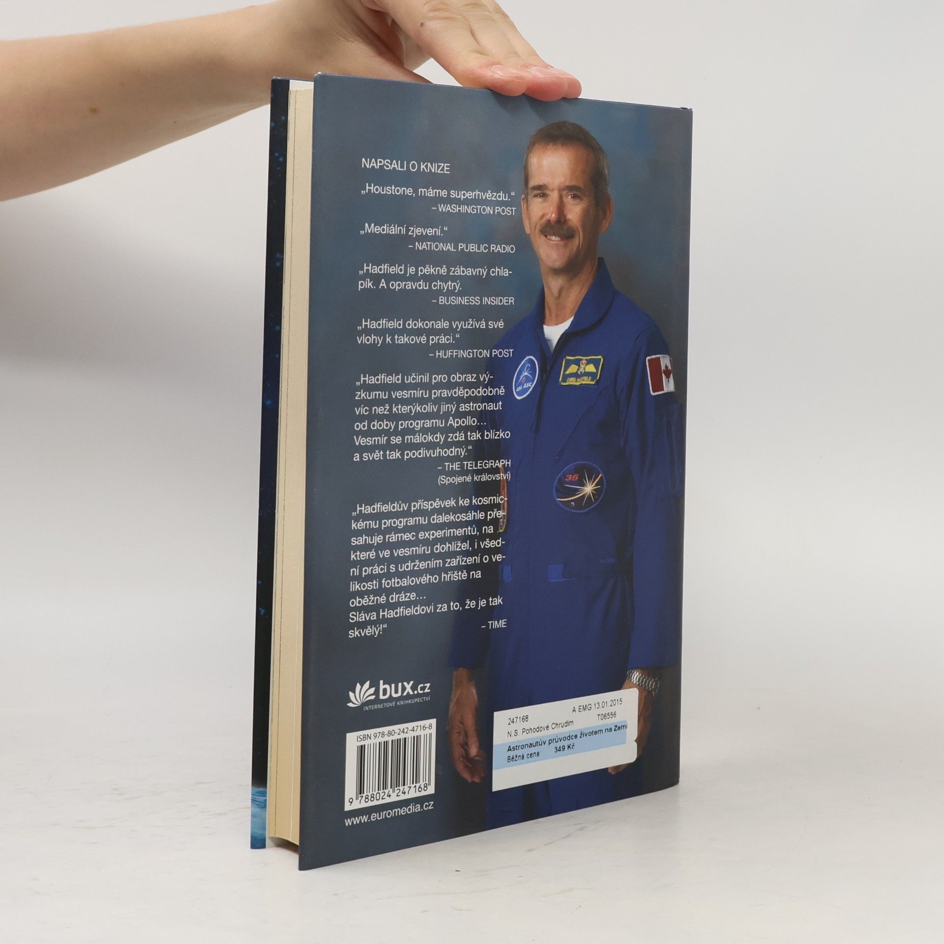 Chris Hadfield Astronautův průvodce životem na Zemi