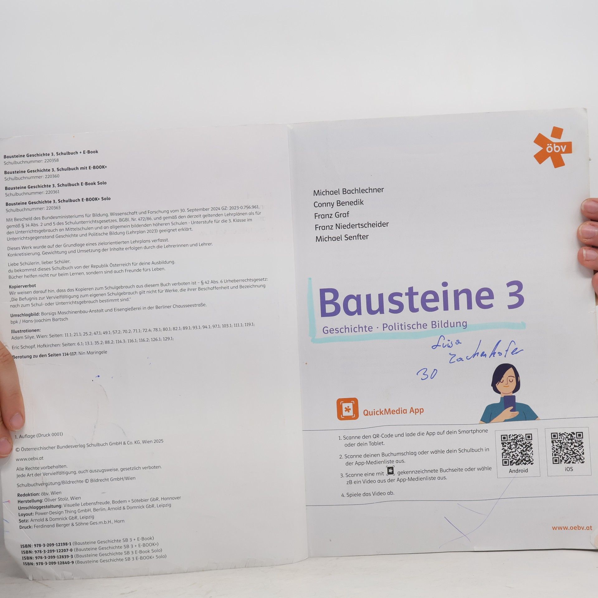 Michael Bachlechner Bausteine Geschichte 3