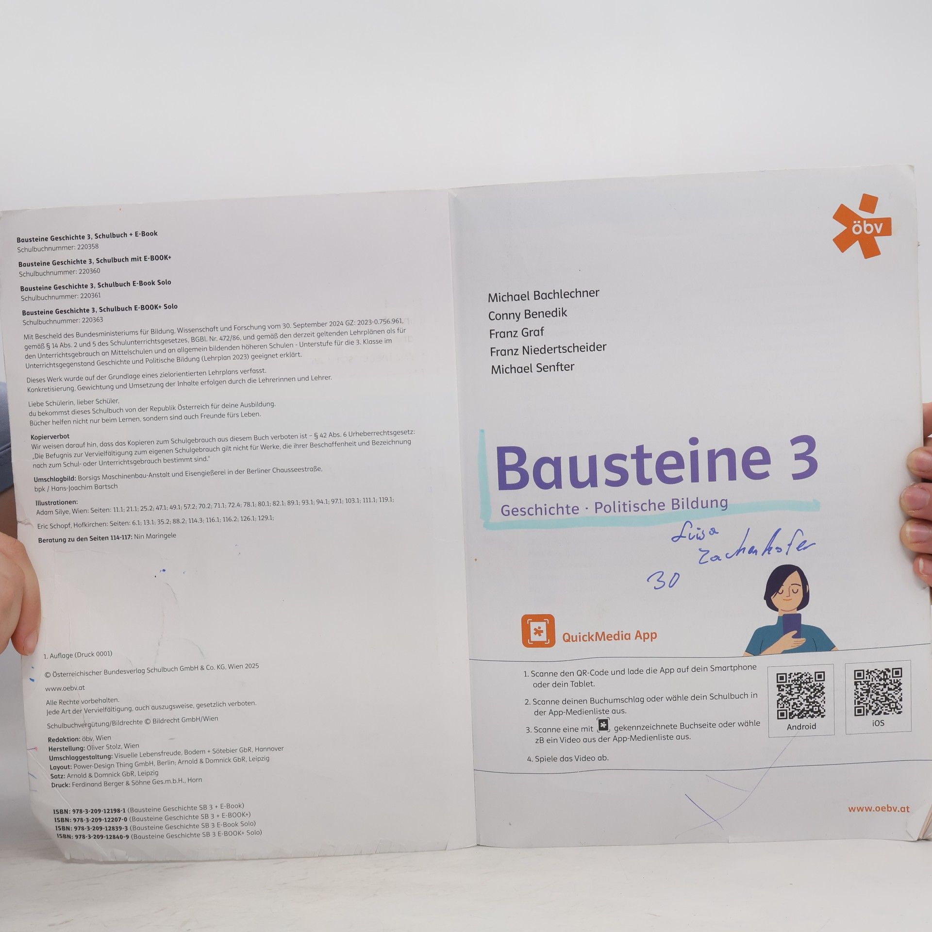Michael Bachlechner Bausteine Geschichte 3