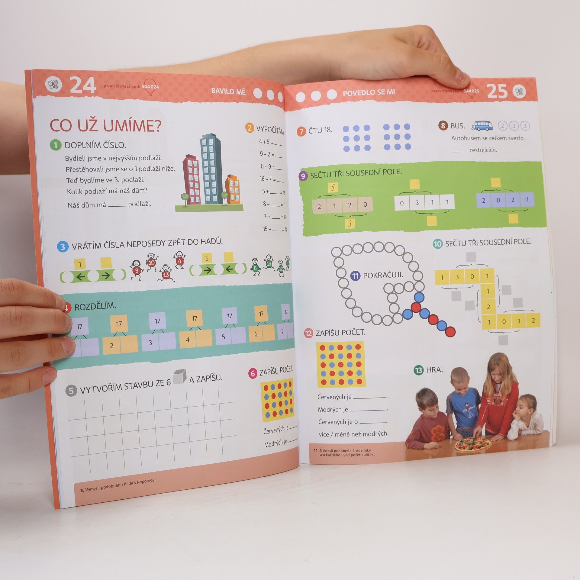 Collectif d'auteurs Matematika : hybridní pracovní učebnice pro 1. ročník základní školy. 2. díl