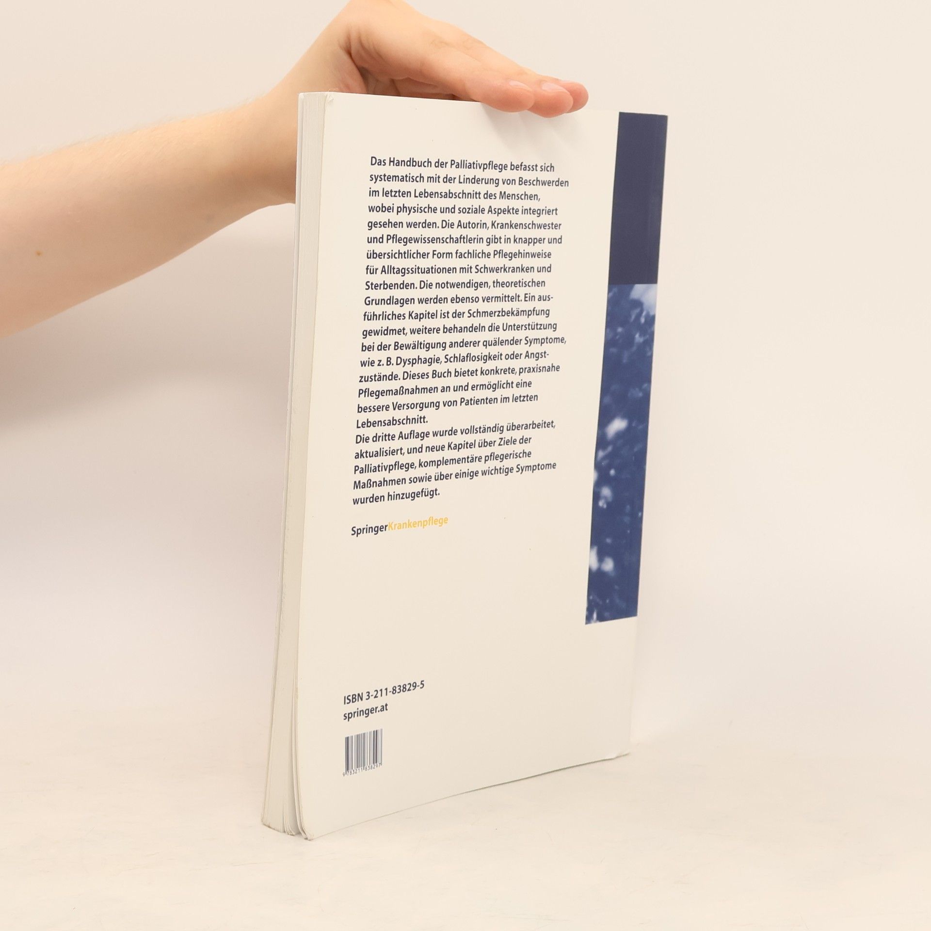 Monique Weissenberger Leduc Handbuch der Palliativpflege
