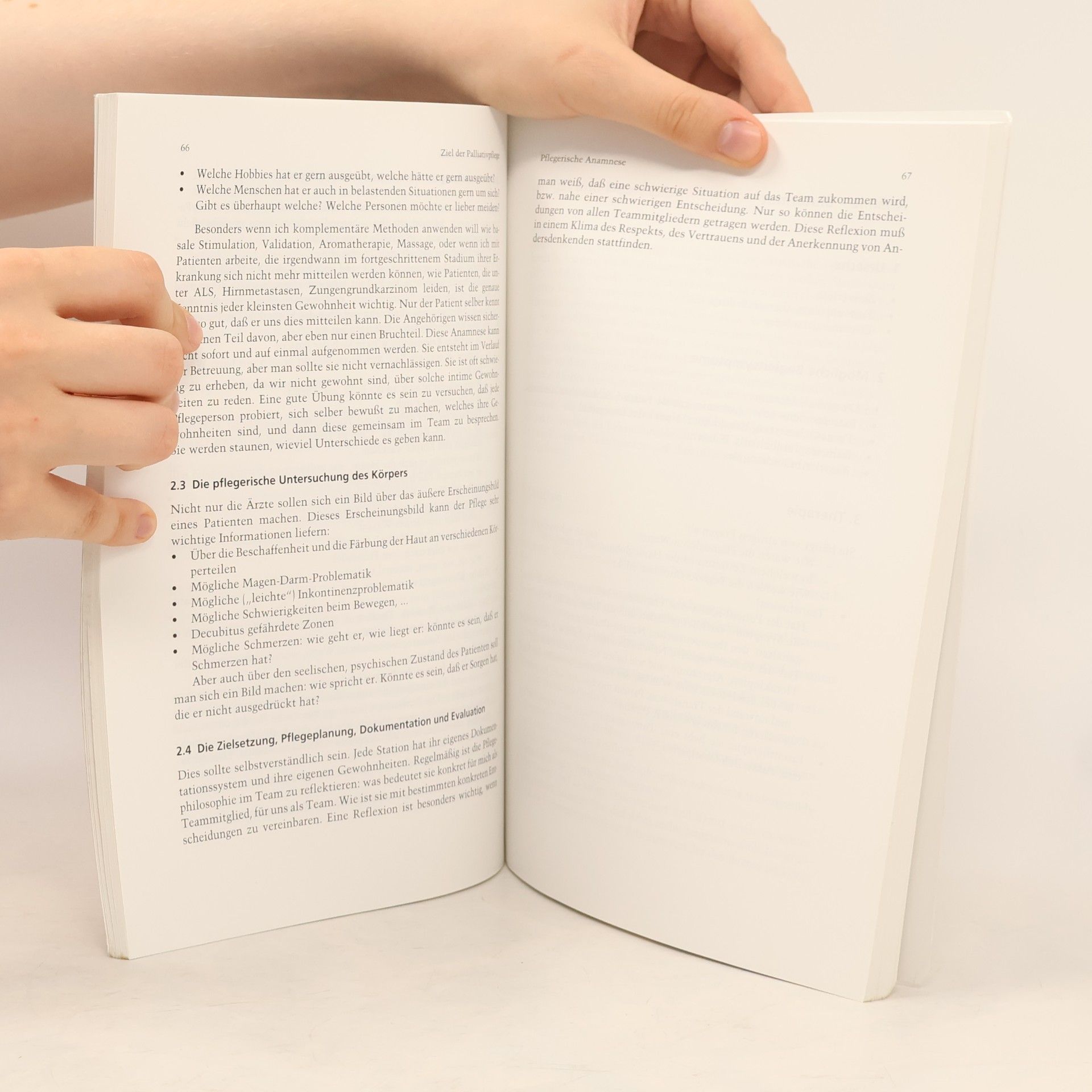 Monique Weissenberger Leduc Handbuch der Palliativpflege