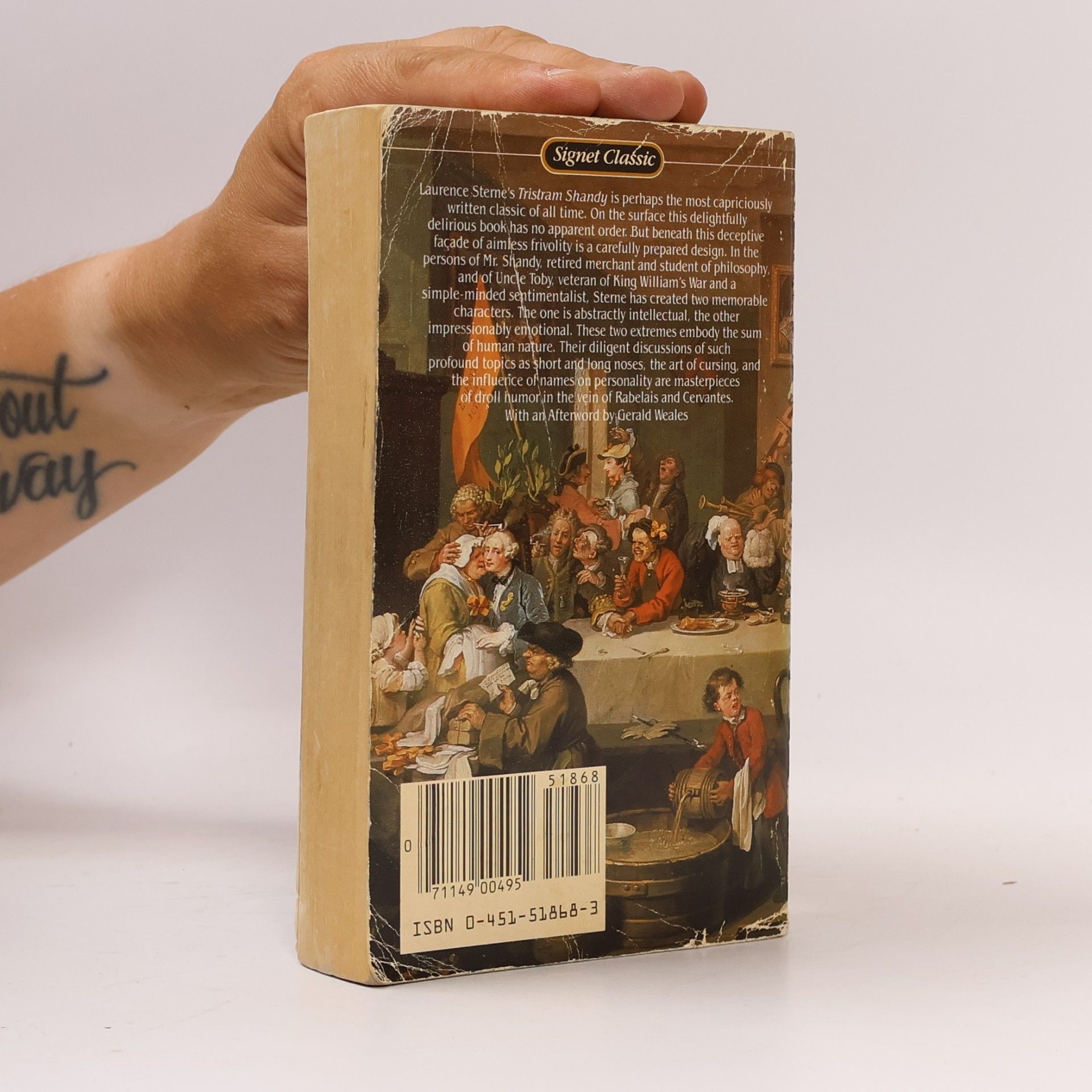 Laurence Sterne Signet Classic: Life and Opinions of Tristram Shandy, Gentleman