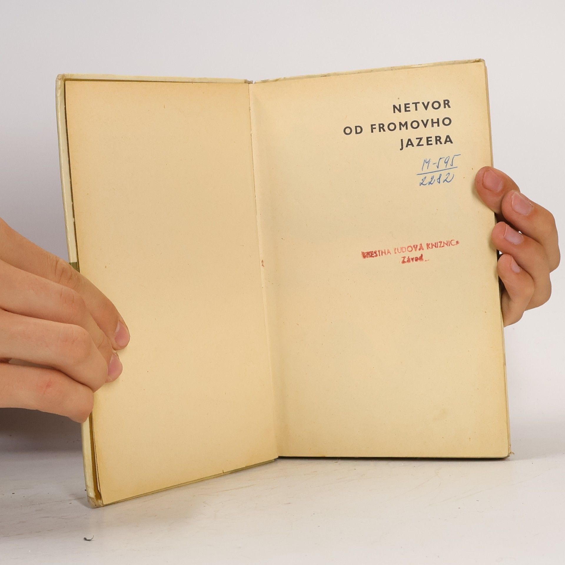 Arthur Upfield Netvor od Fromovho jazera