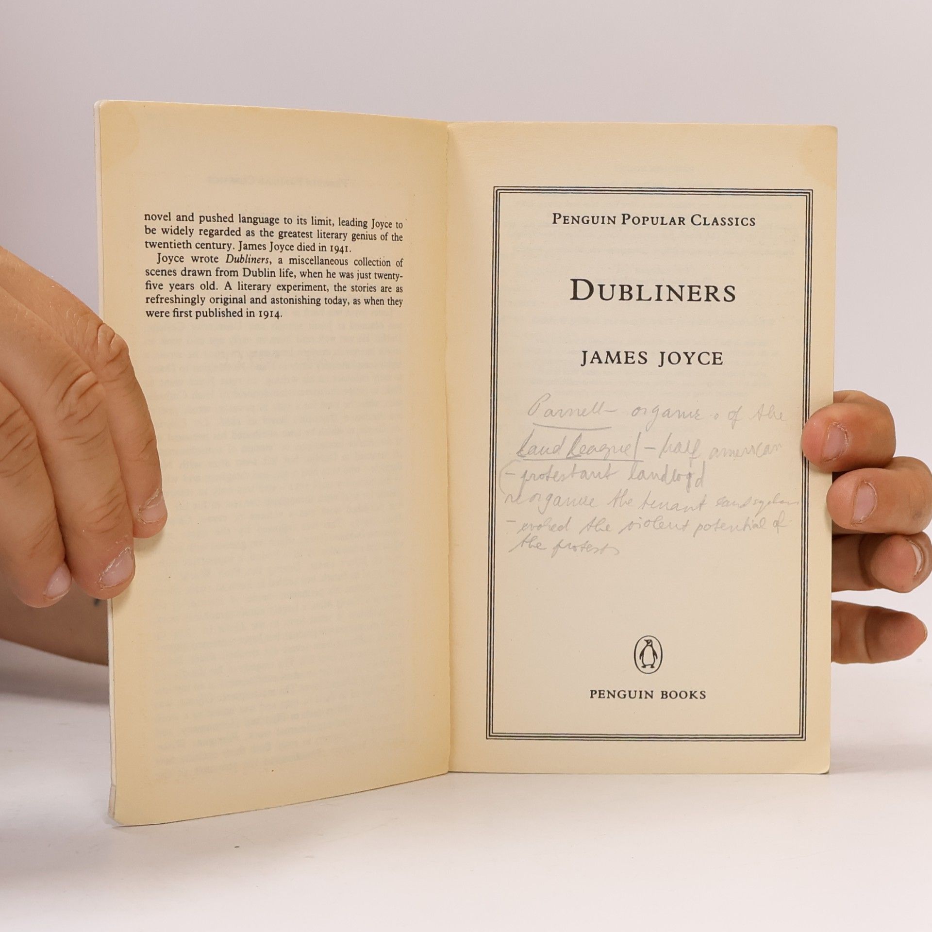 James Joyce Dubliners