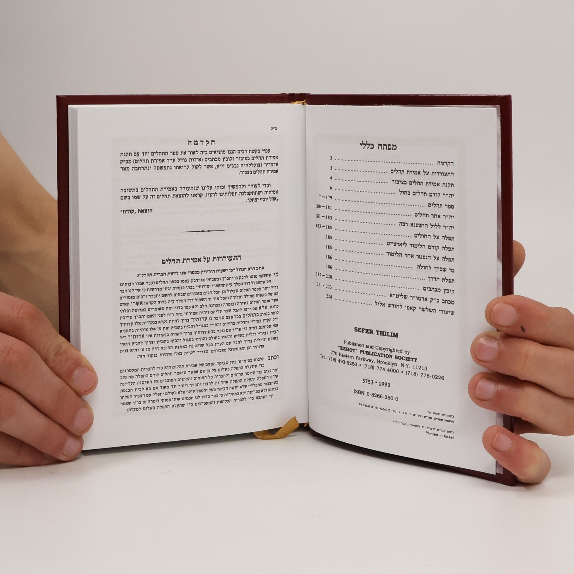 Kolektiv autorů תהלים. אחל יוסף יצחק
