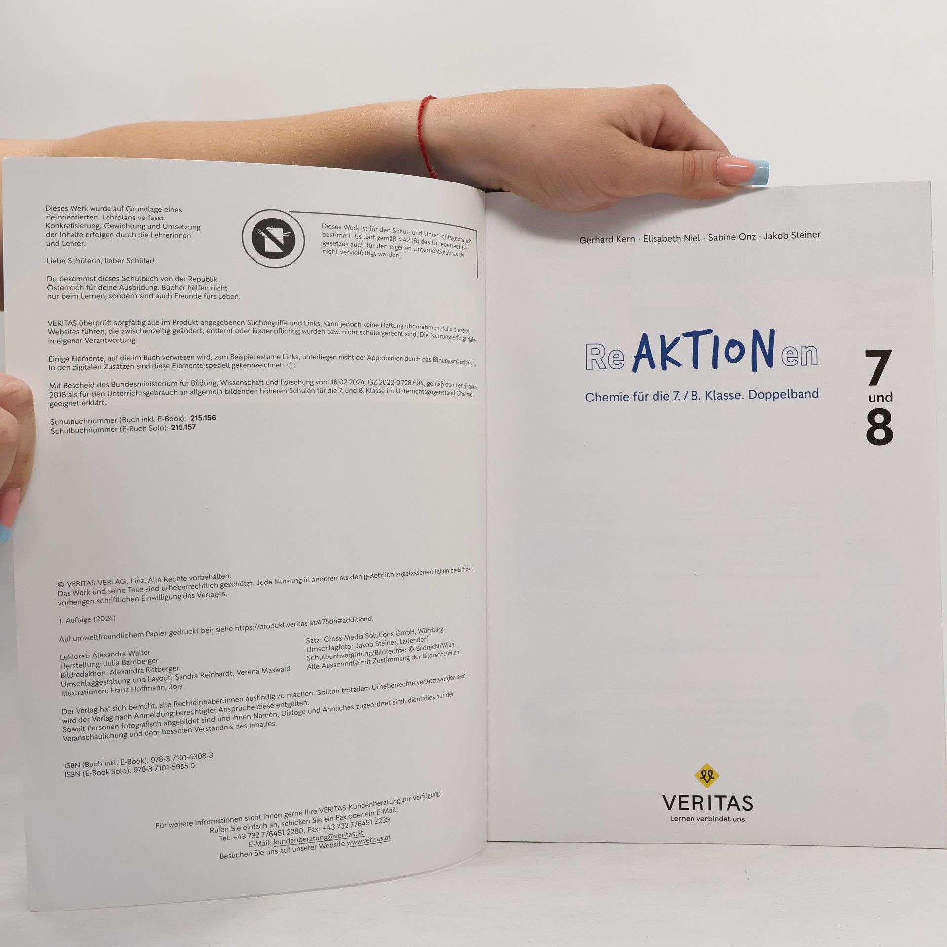 Gerhard Kern Reaktionen 7-8