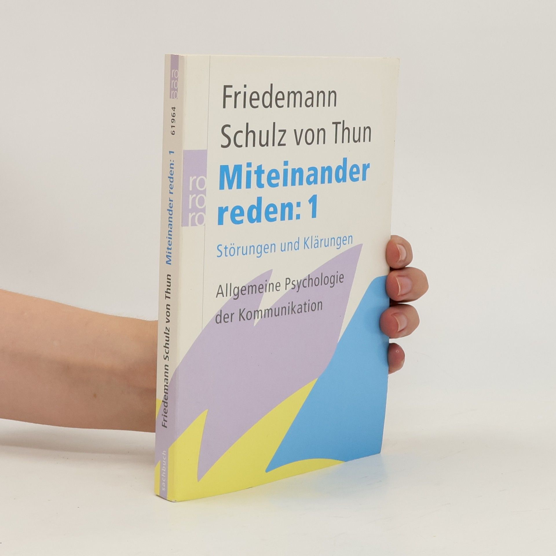 Friedemann Schulz von Thun Miteinander reden 1