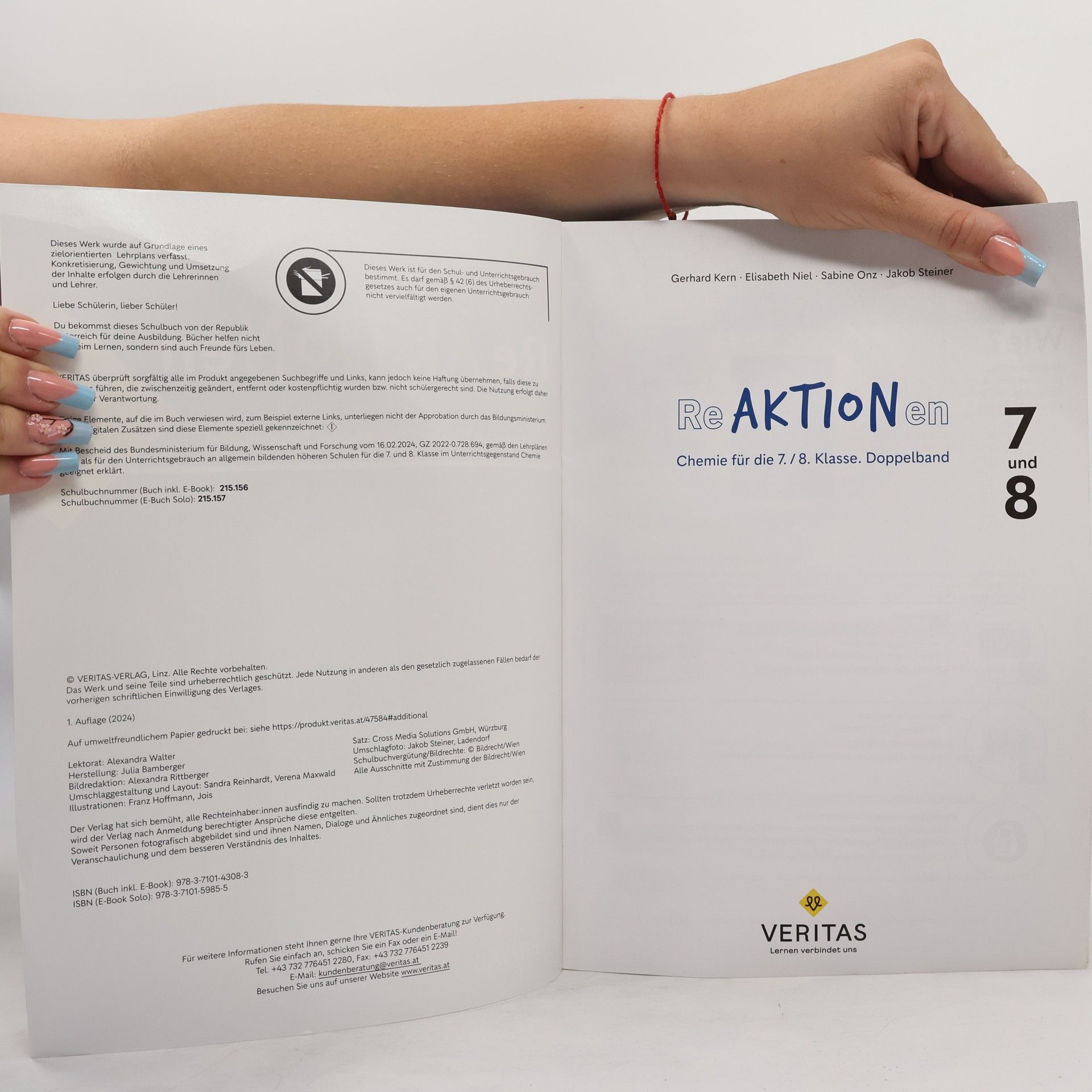 Gerhard Kern Reaktionen 7-8