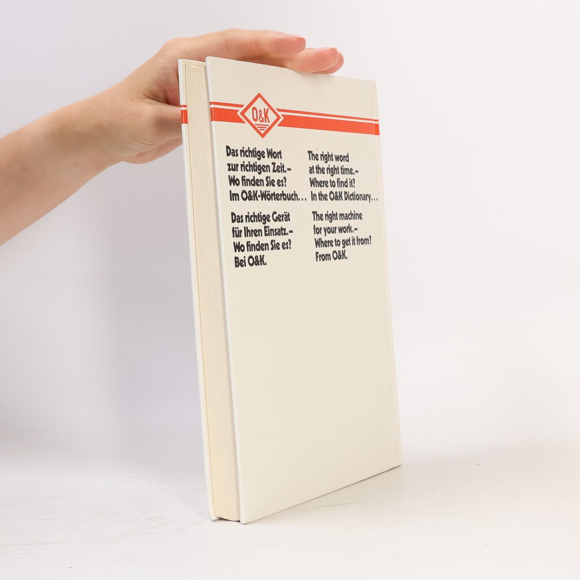 Various authors O&K-Wörterbuch Deutsch-Englisch