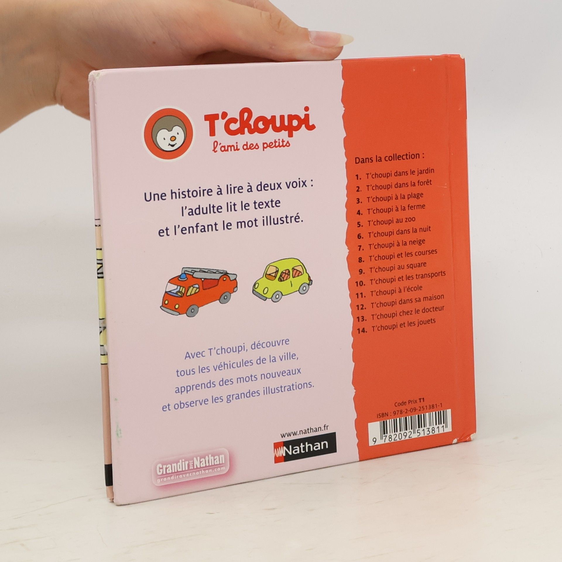 Thierry Courtin T'choupi et les transports
