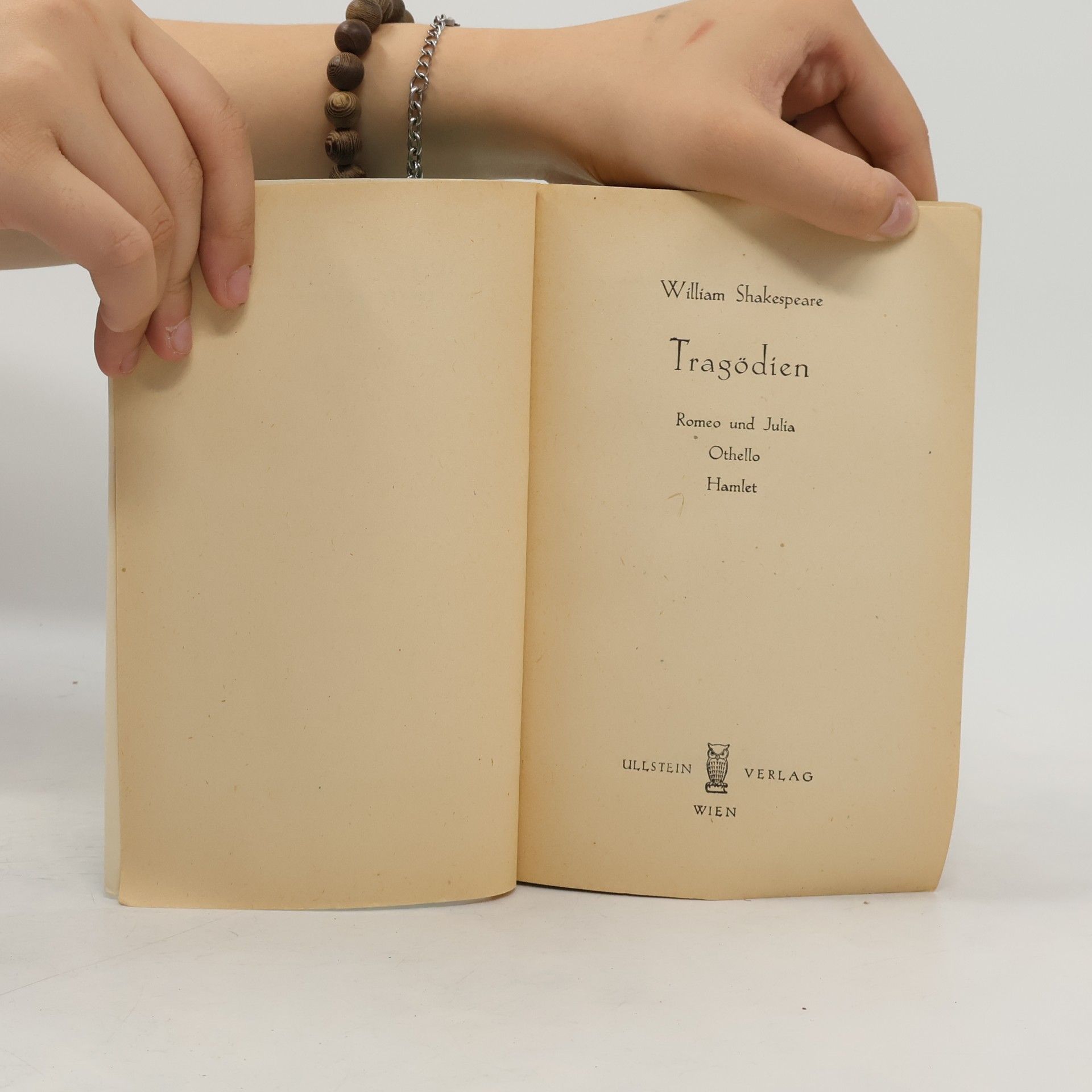 William Shakespeare Shakespeare. Tragödien