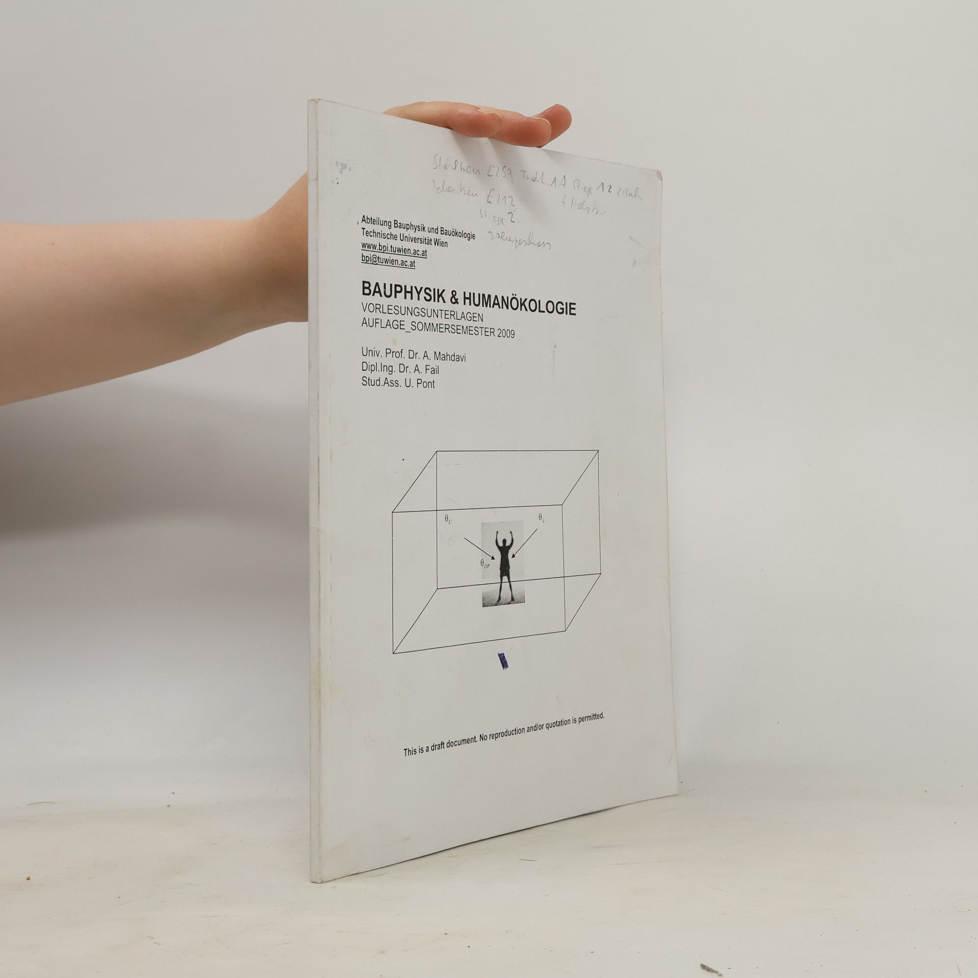 Autorenkollektiv Bauphysik & Humanökologie