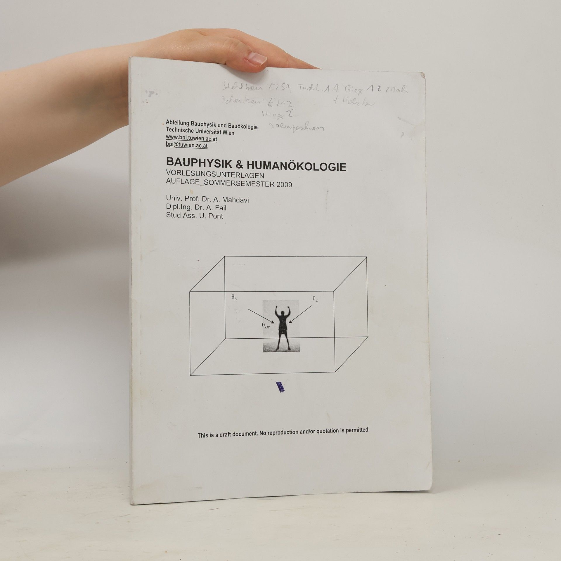 Autorenkollektiv Bauphysik & Humanökologie