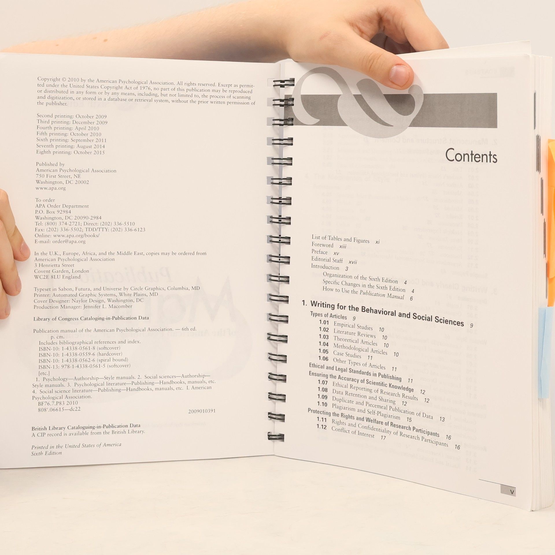 American Psychological Association Publication Manual of the American Psychological Association
