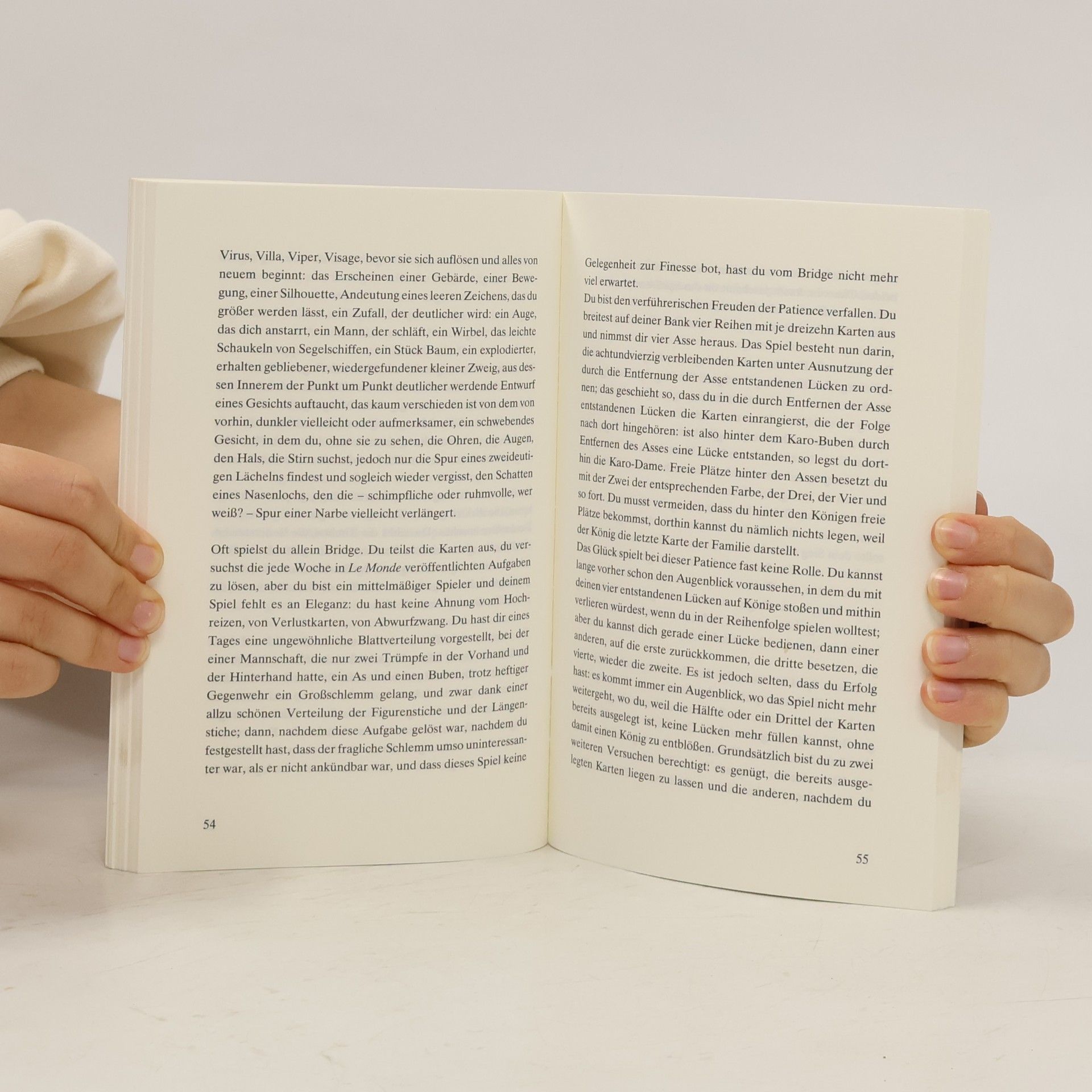 Georges Perec Ein Mann der schläft