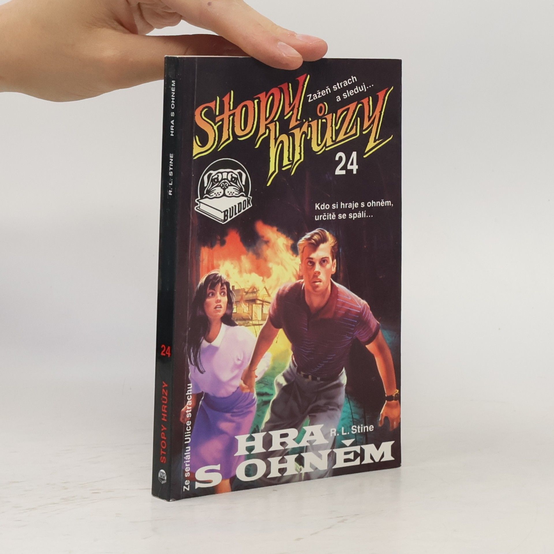 R. L. Stine Stopy hrůzy 24. Hra s ohněm