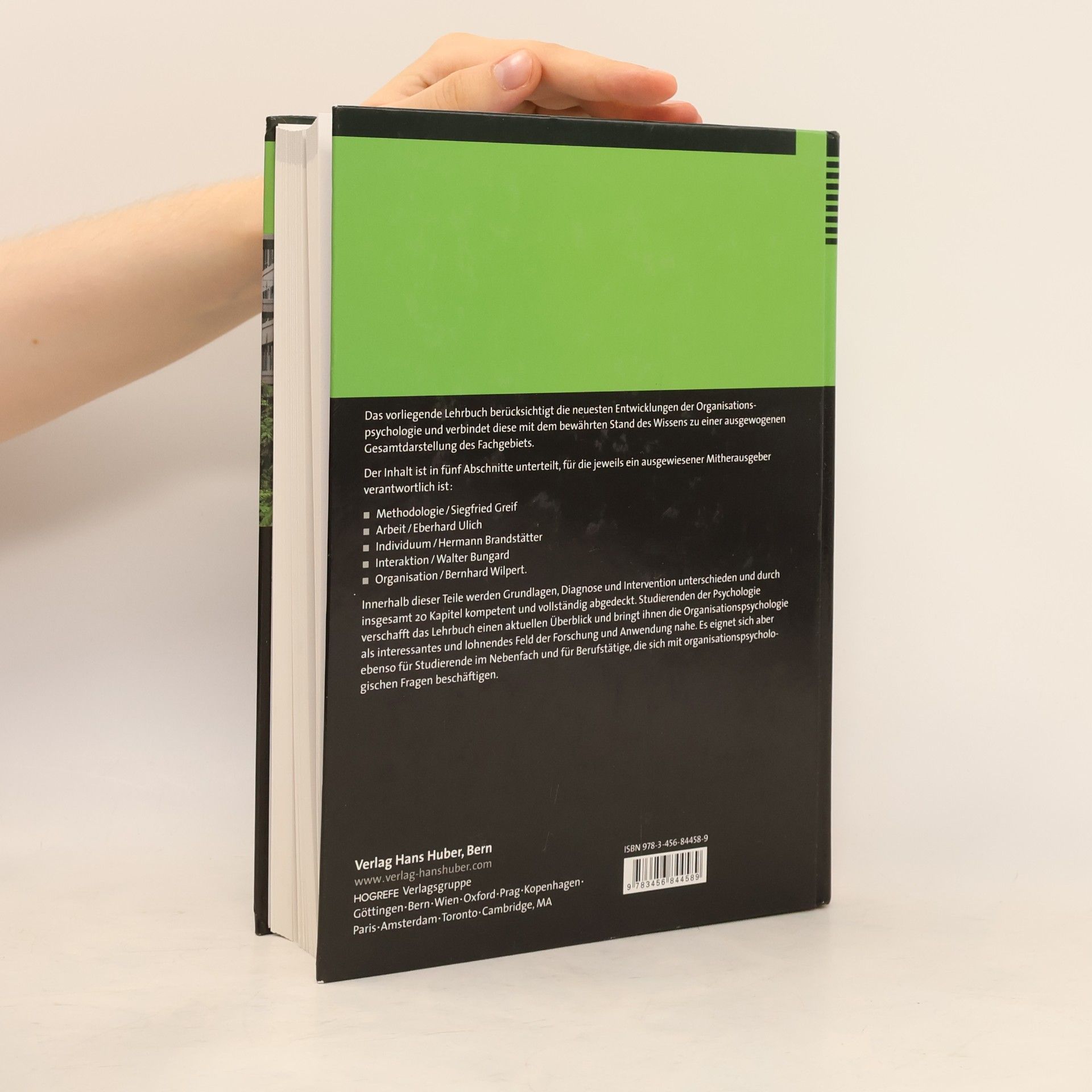 Heinz Schuler Lehrbuch Organisationspsychologie
