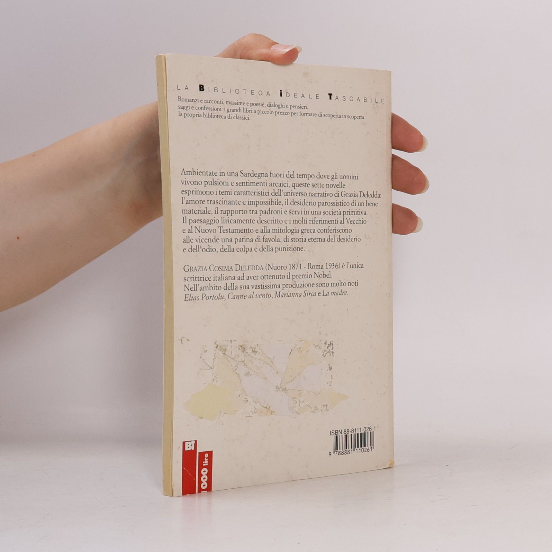 Grazia Deledda La Biblioteca Ideale Tascabile - 26: La volpe e altre novelle