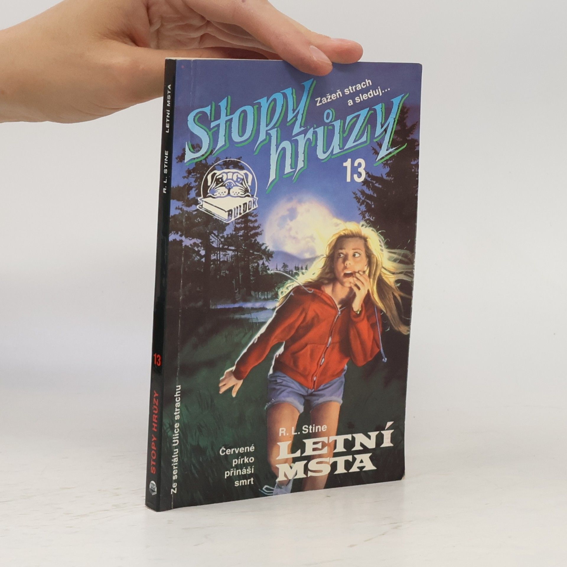 R. L. Stine Letní msta - Stopy hrůzy, svazek 13