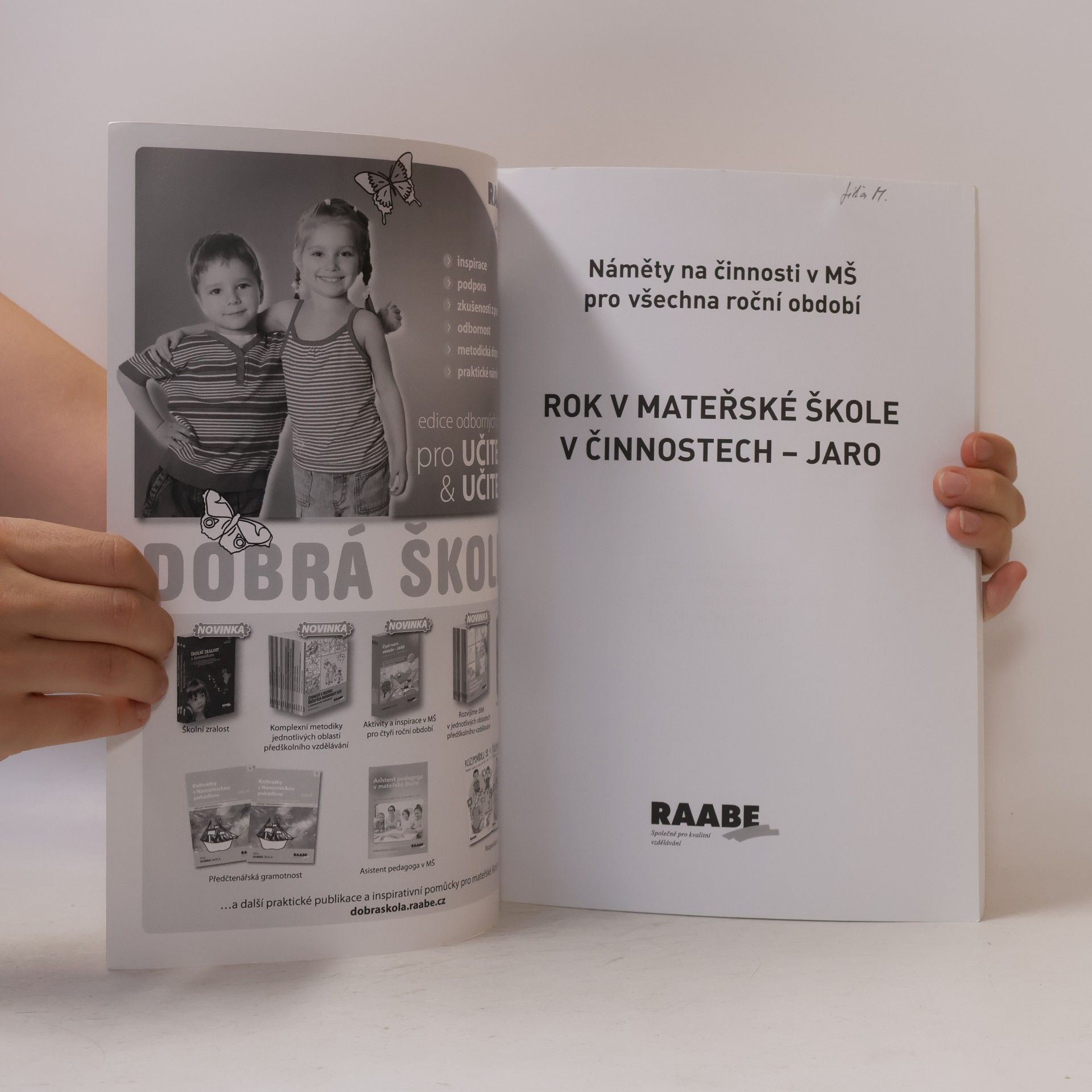 Markéta Košťálová Rok v mateřské škole v činnostech - JARO