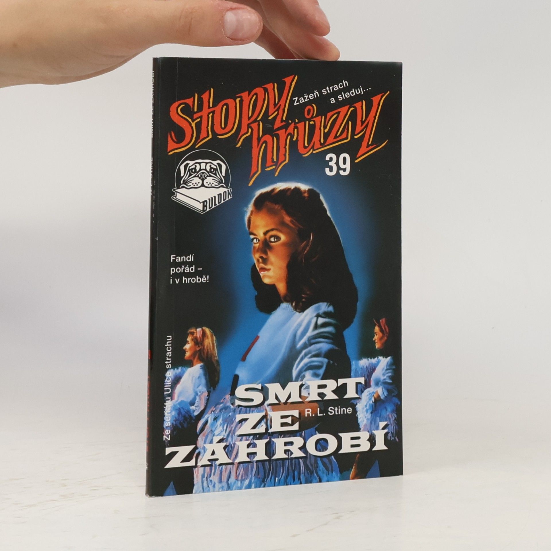 R. L. Stine Smrt ze záhrobí. Stopy hrůzy 39