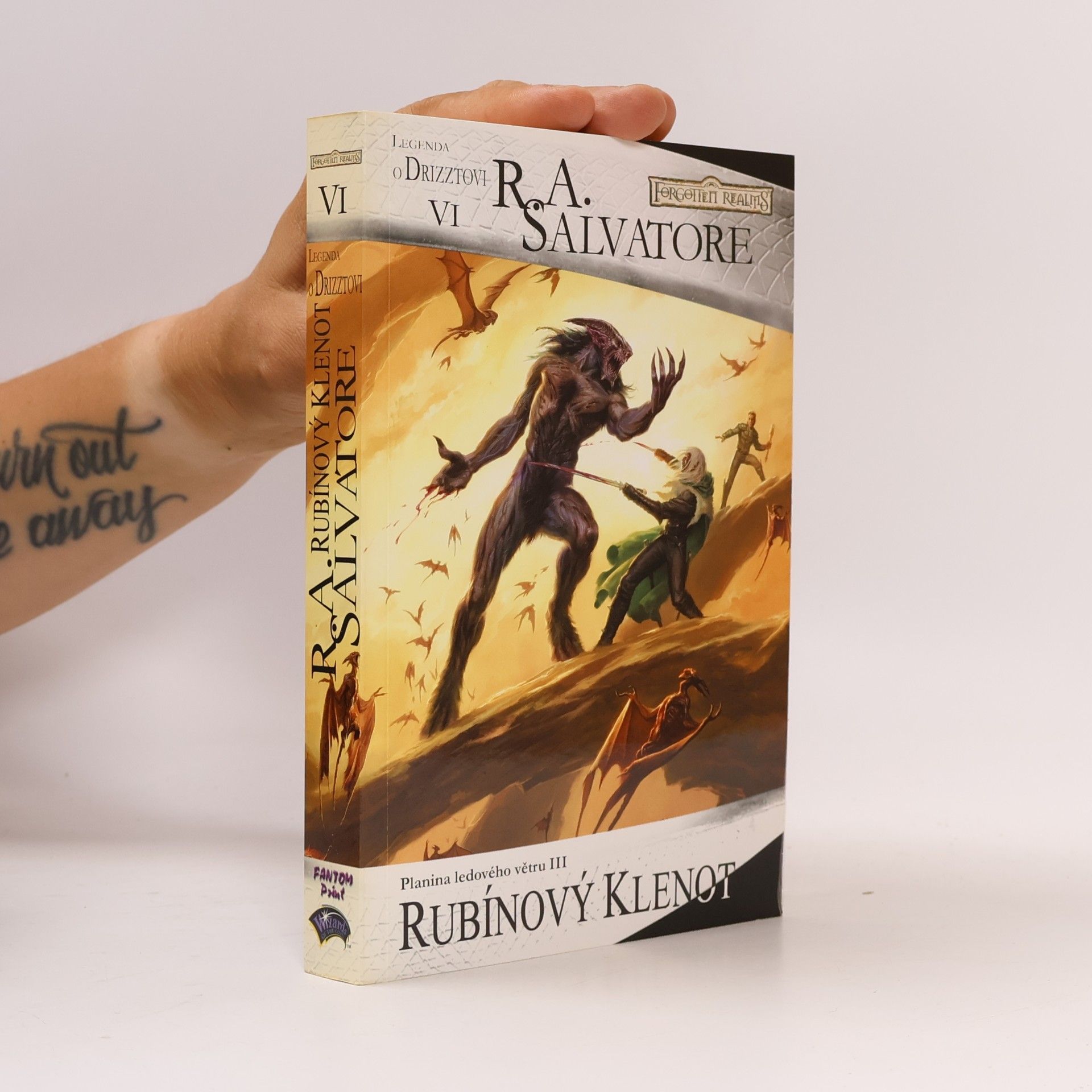 R. A. Salvatore Planina ledového větru III. Rubínový klenot