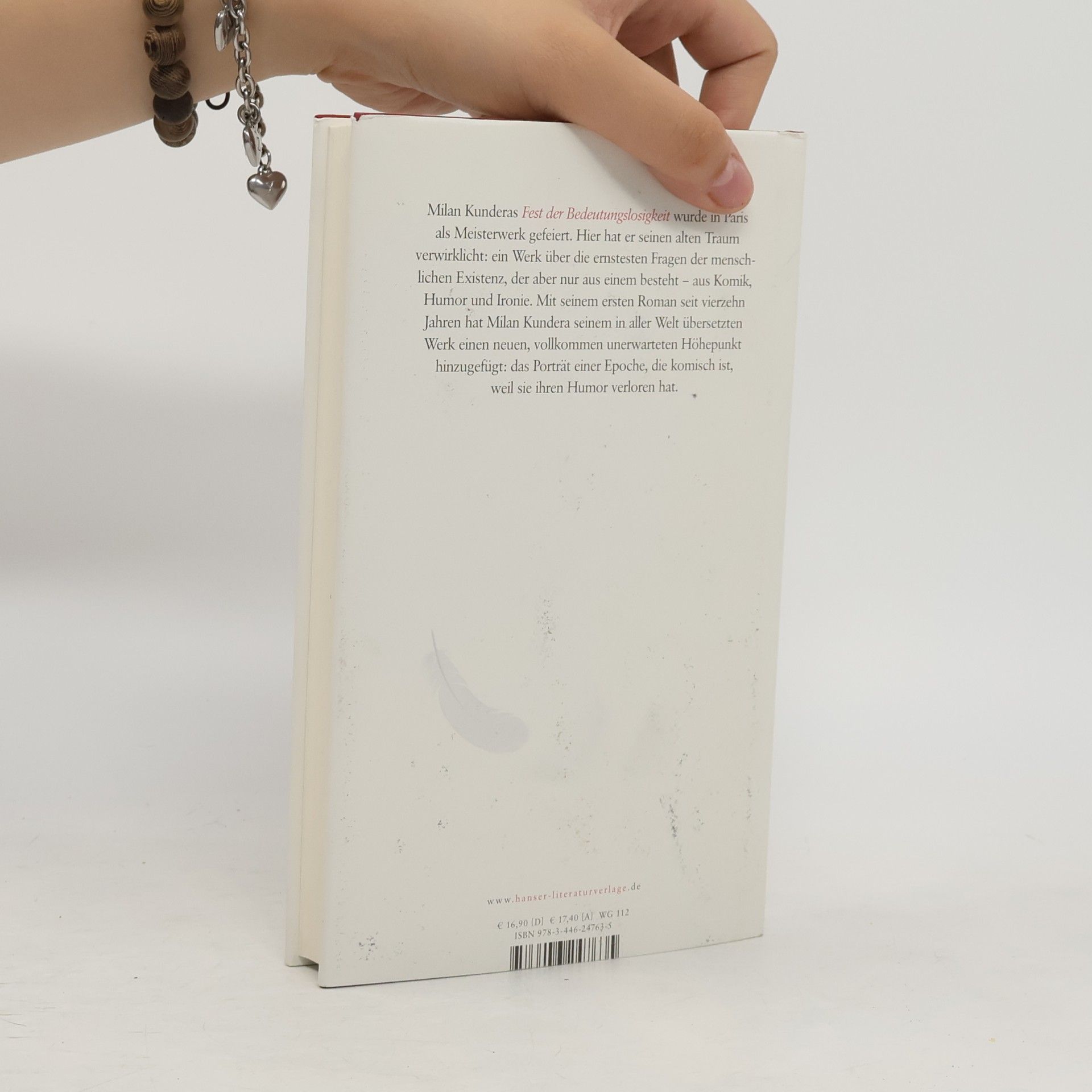 Milan Kundera Das Fest der Bedeutungslosigkeit