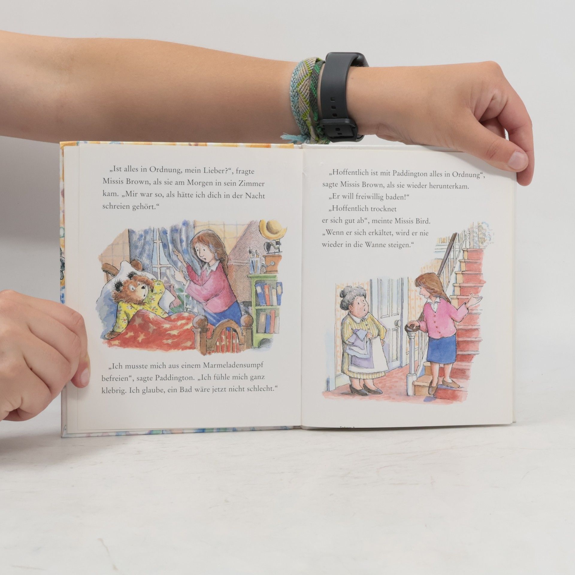 Michael Bond Paddingtons Badetag