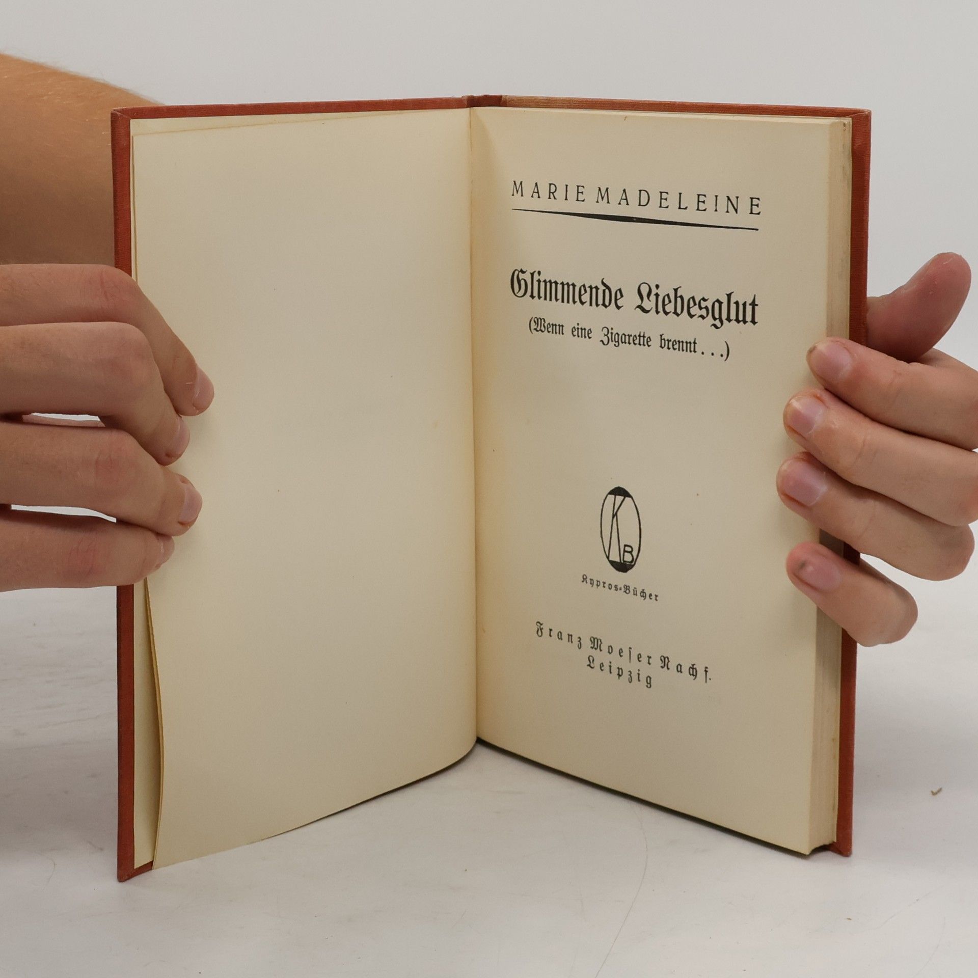 Marie Madeleine Glimmende Liebesglut