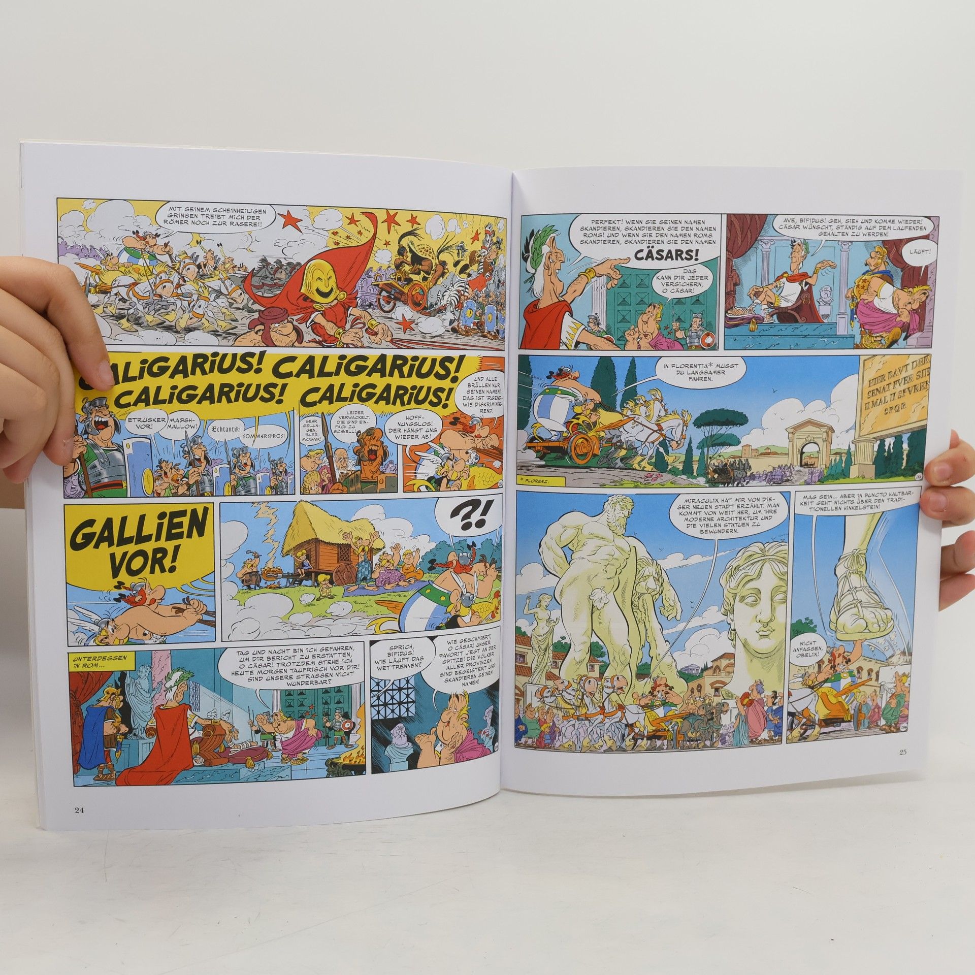 René Goscinny Asterix in Italien