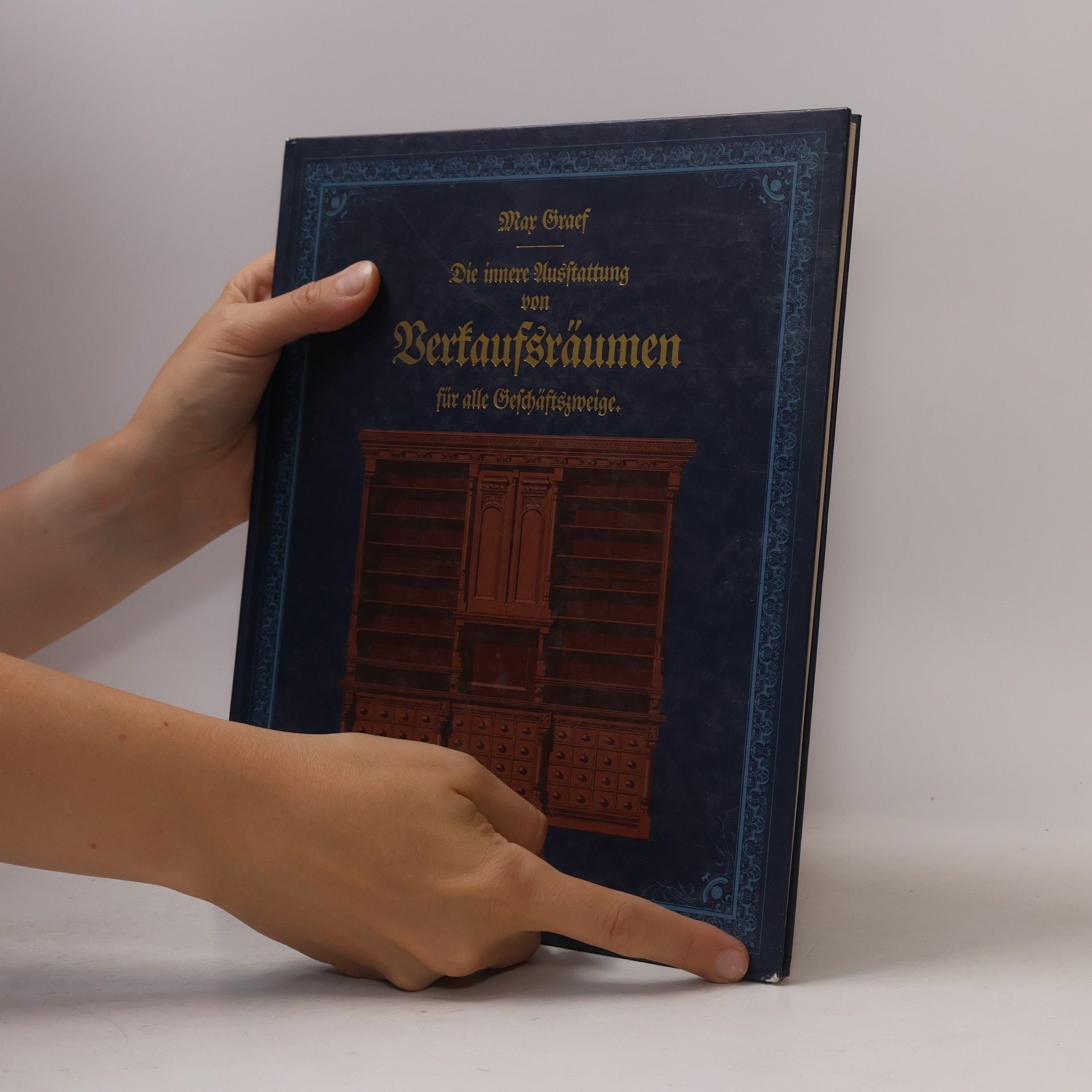Max Graef Die innere Ausstattung von Verkaufsräumen für alle Geschäftszweige